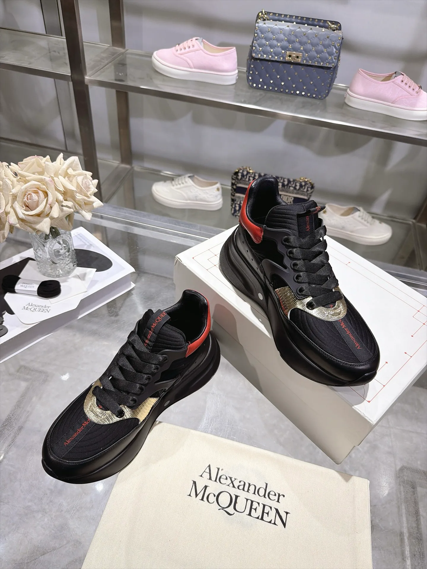 Кроссовки Мужские Alexander Mcqueen 18333219