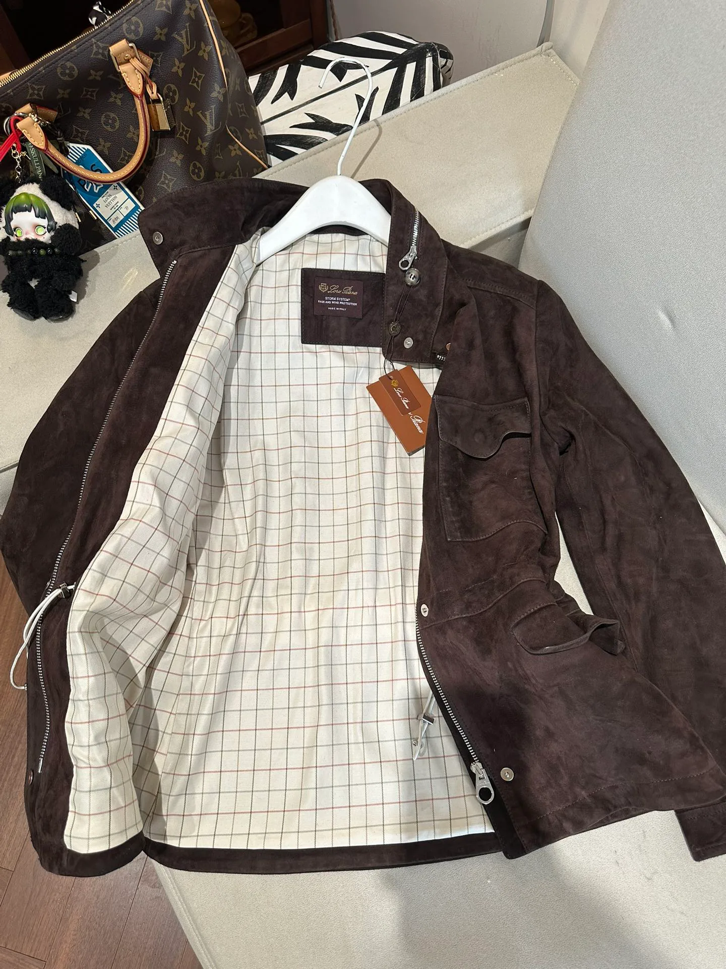 Кожаные Куртки И Дублёнки Женские Loro Piana 11679792