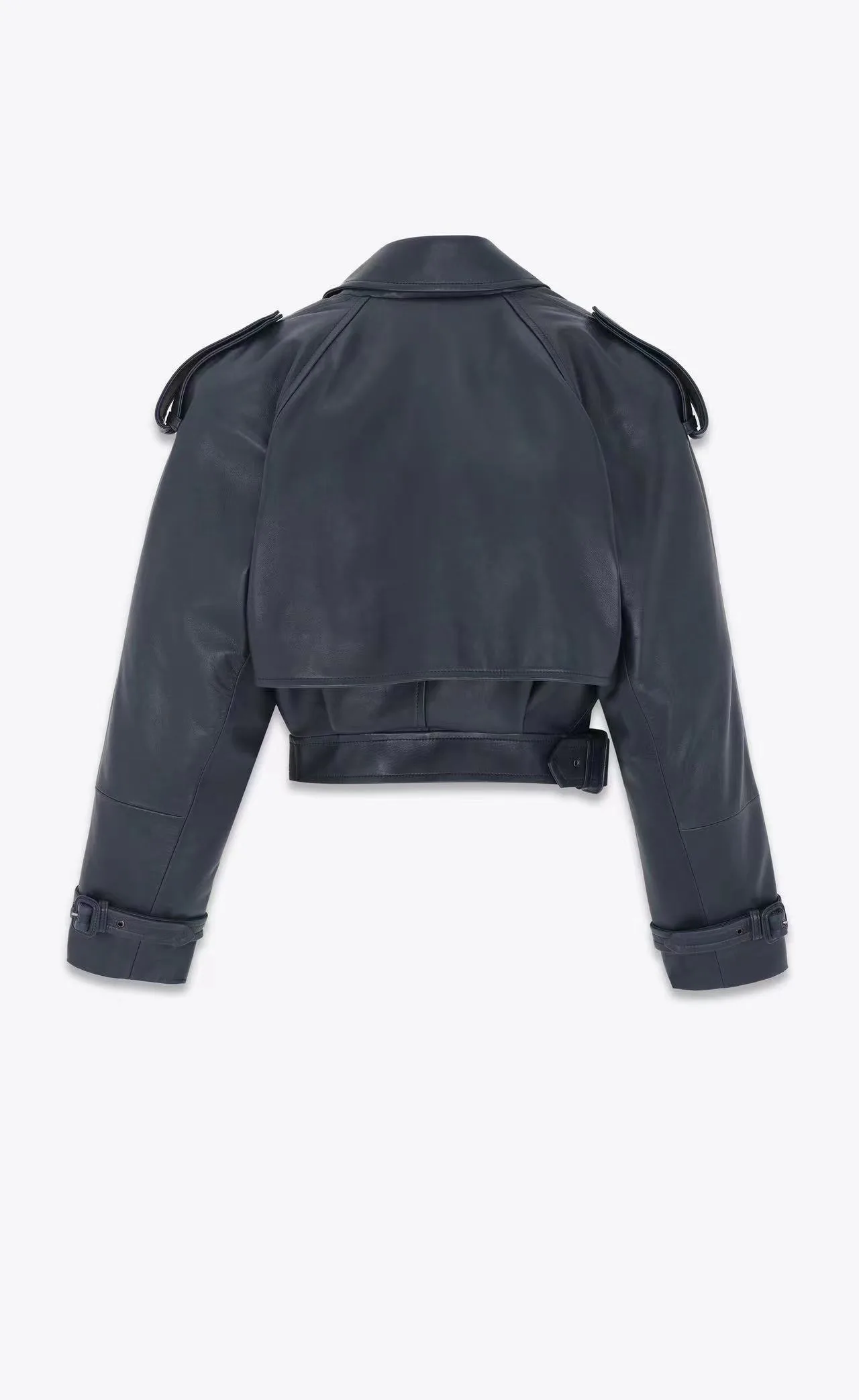 Кожаные Куртки И Дублёнки Женские Saint Laurent 11428922