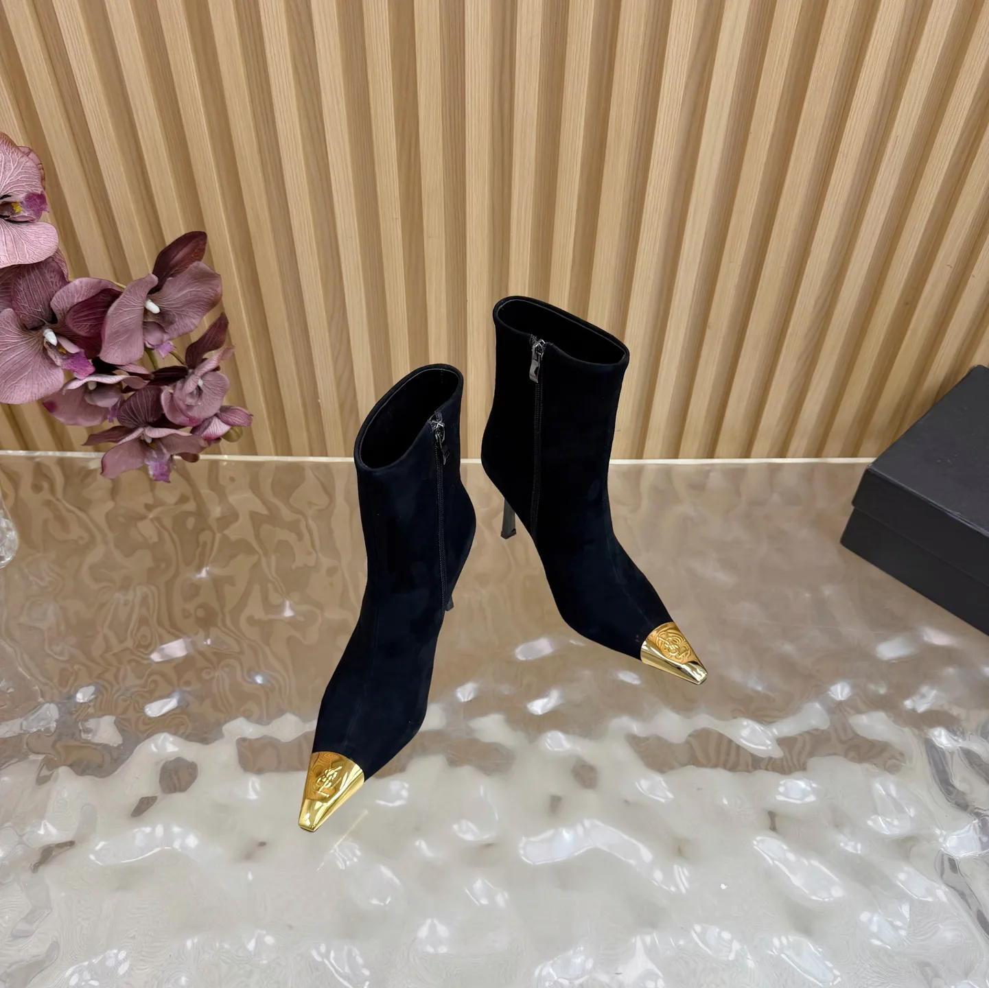 Ботильоны Женские Saint Laurent 573760