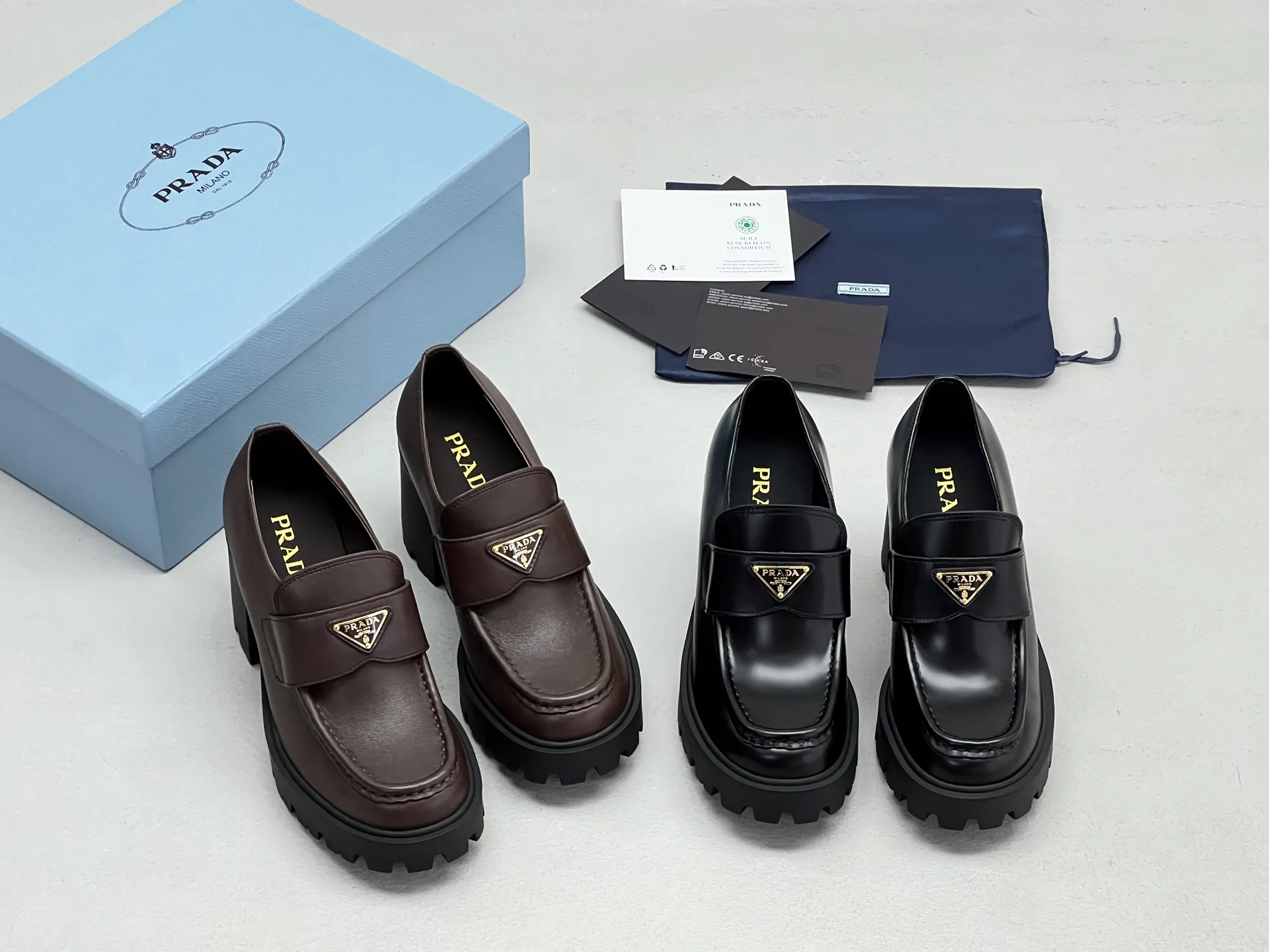 Лоферы И Мокасины Женские Prada 18224005