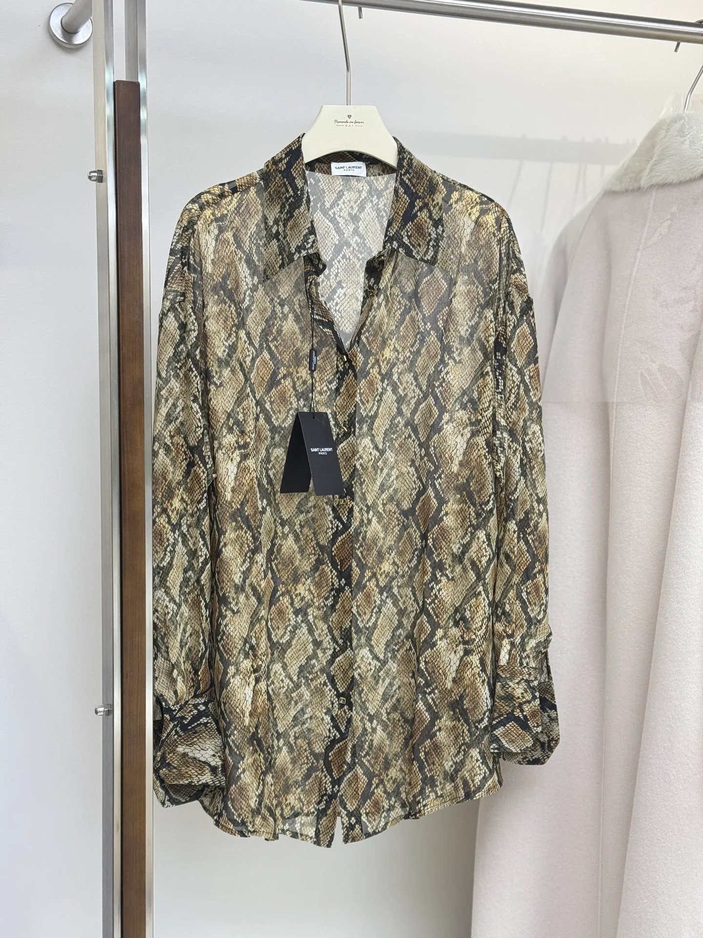 Рубашки Мужские Saint Laurent 13905