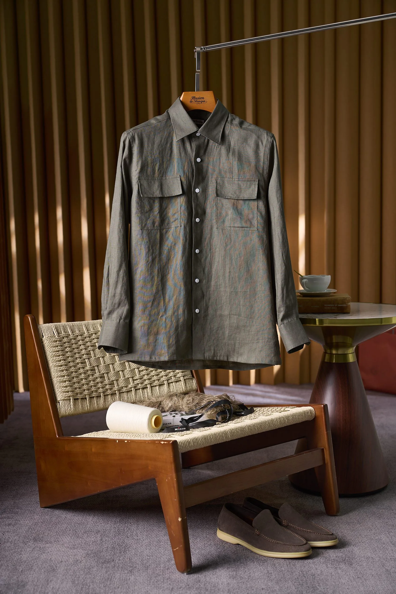 Рубашки Мужские Kiton 17999310