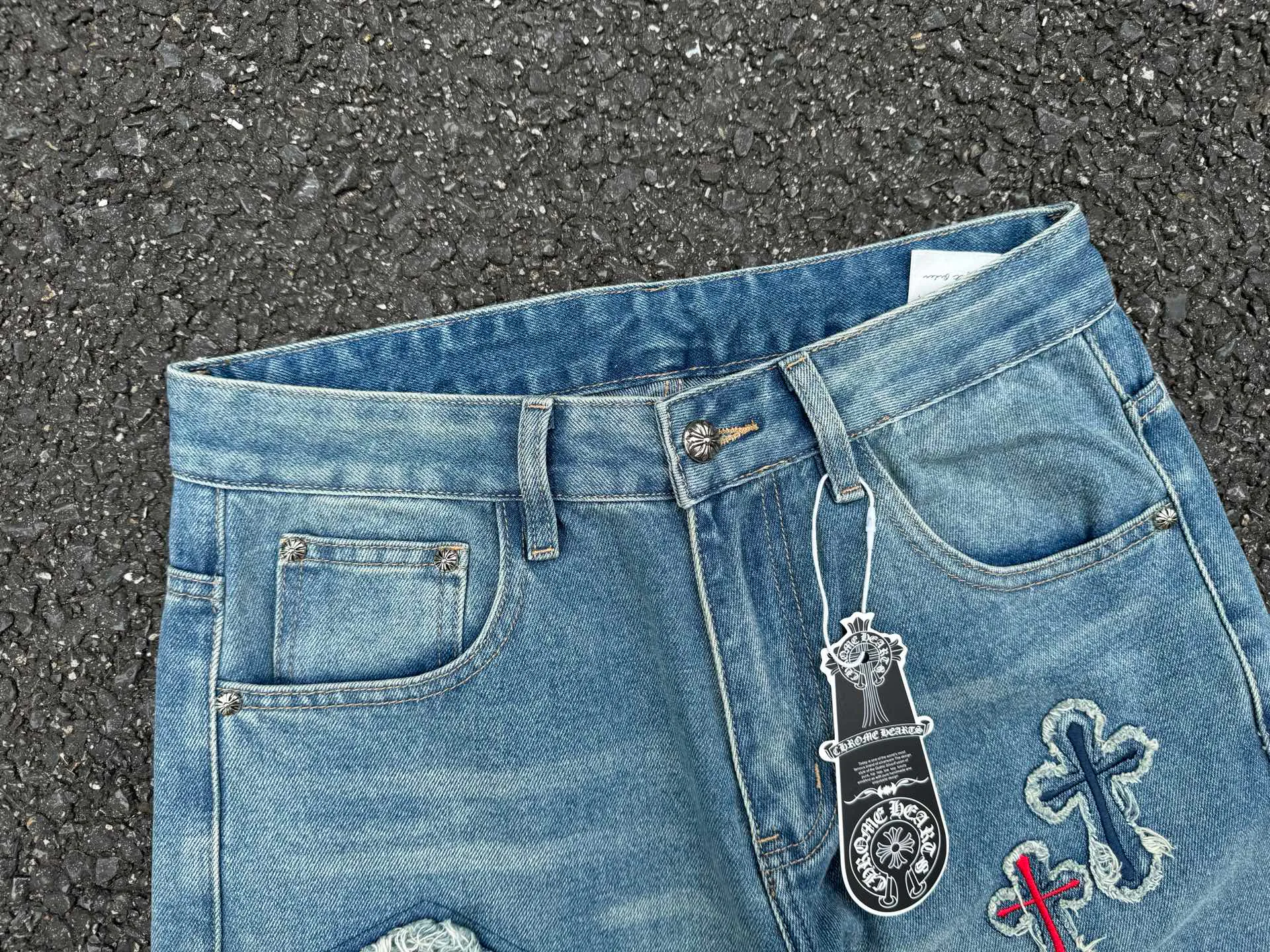 Джинсы Мужские Chrome Hearts 17489853