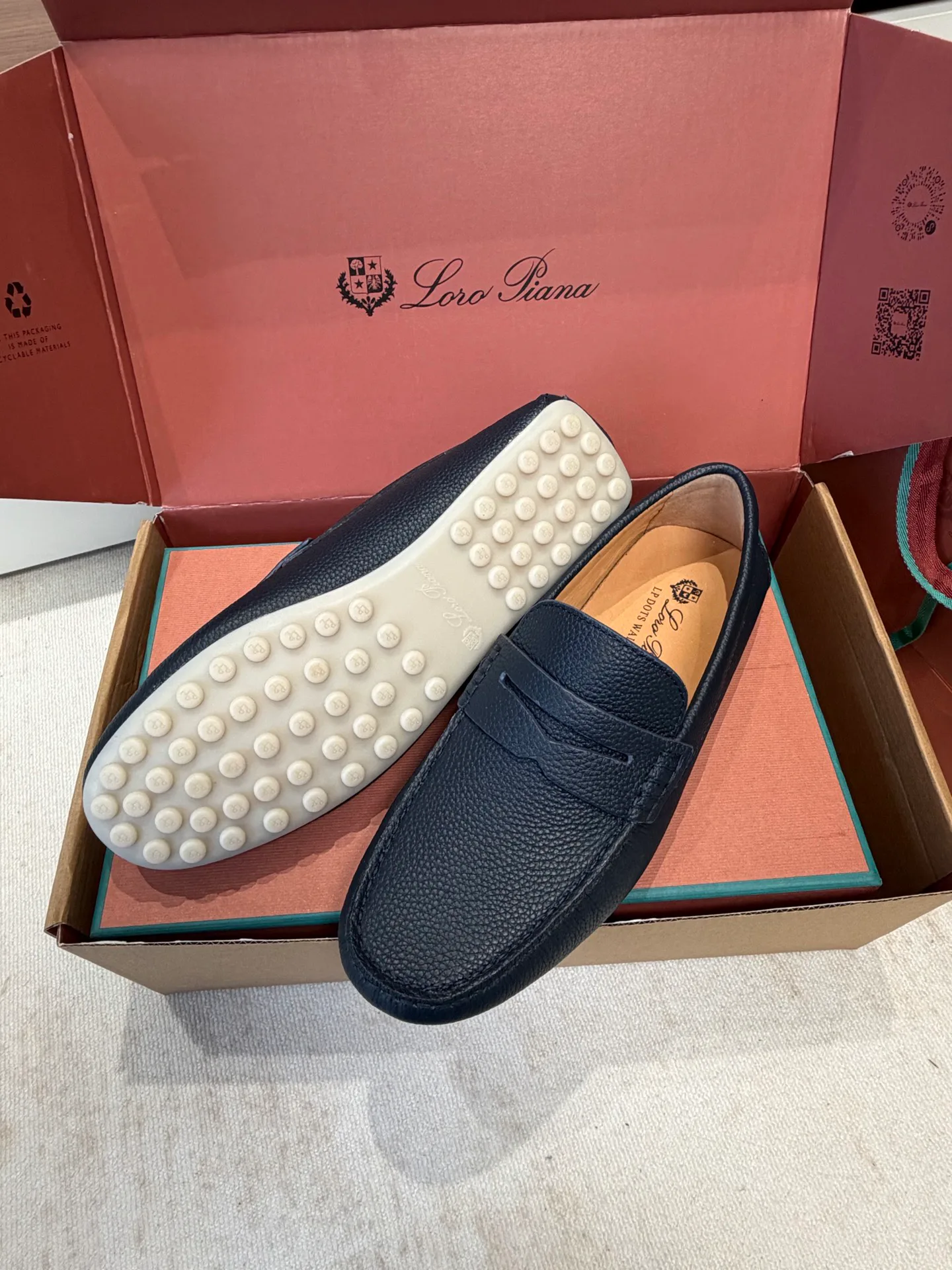 Мокасины Мужские Loro Piana 11692829