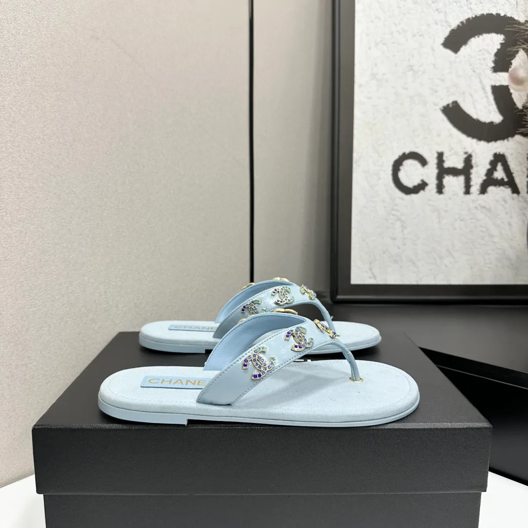 Шлепанцы Женские Chanel 1518406