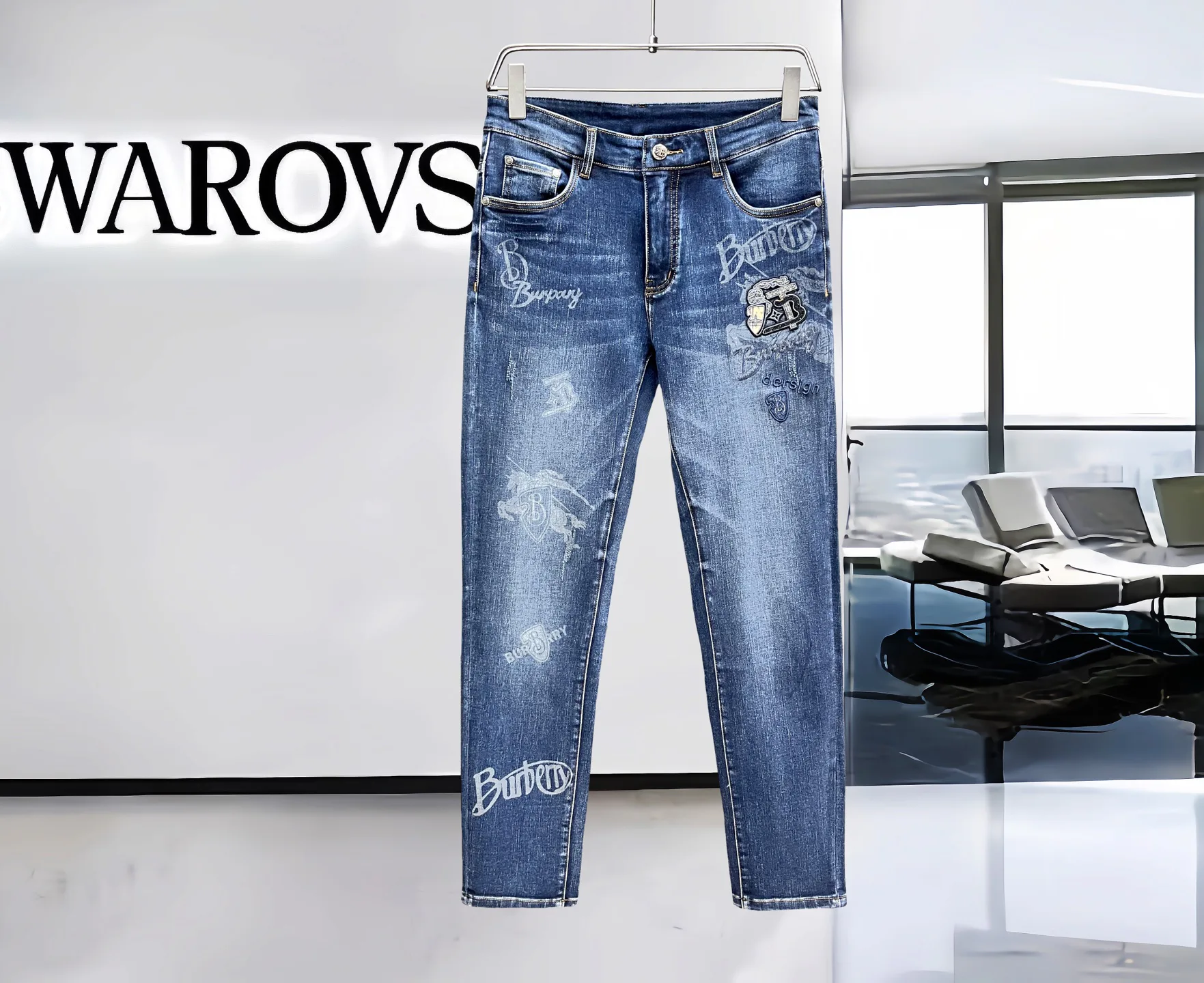 Джинсы Мужские Burberry 9175053
