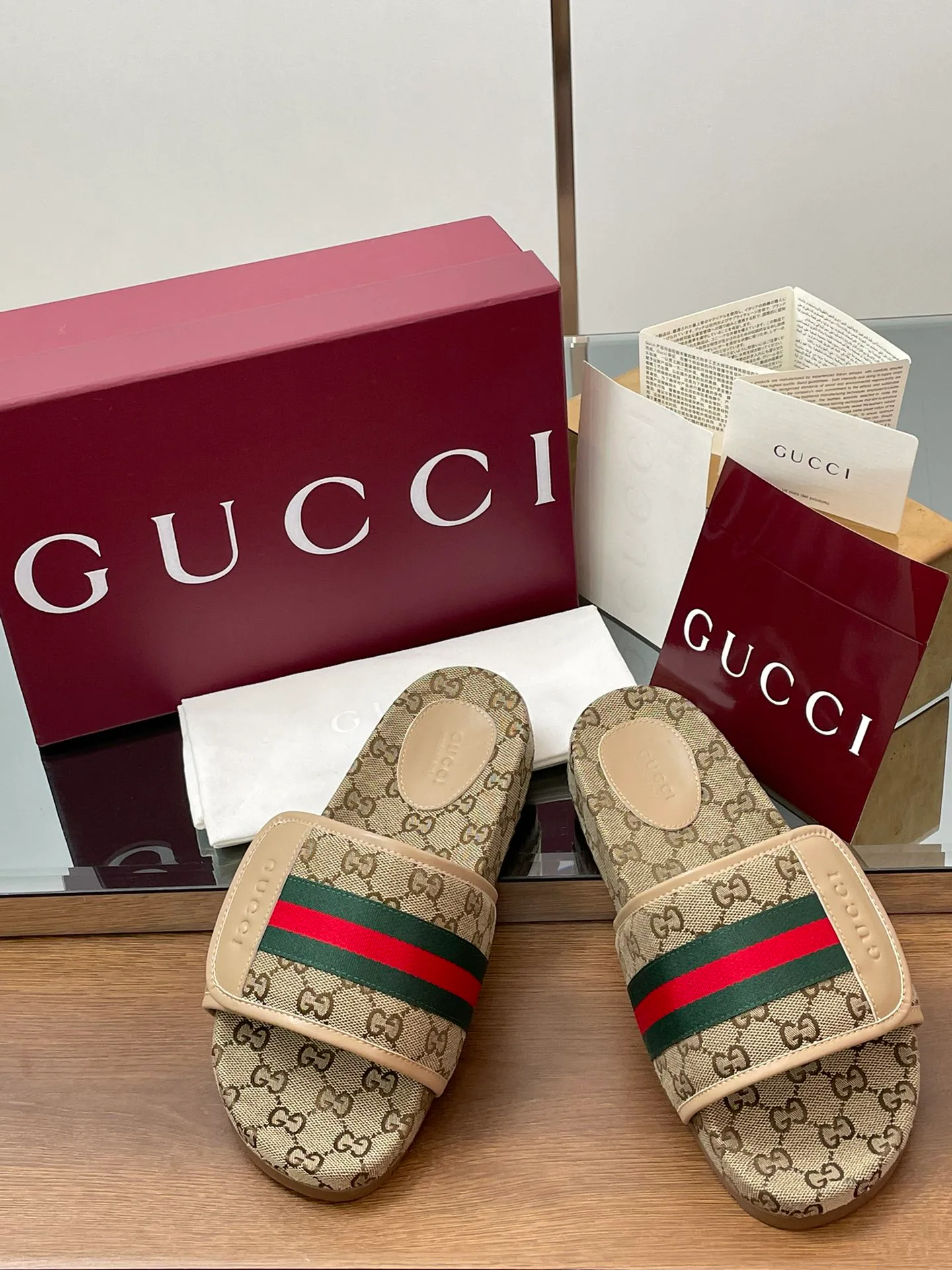 Шлепанцы Женские Gucci 24503