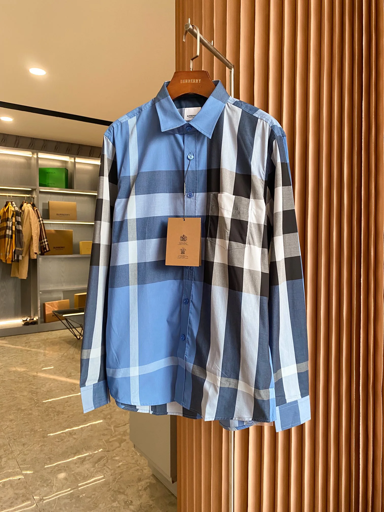 Рубашки Мужские Burberry 13432951