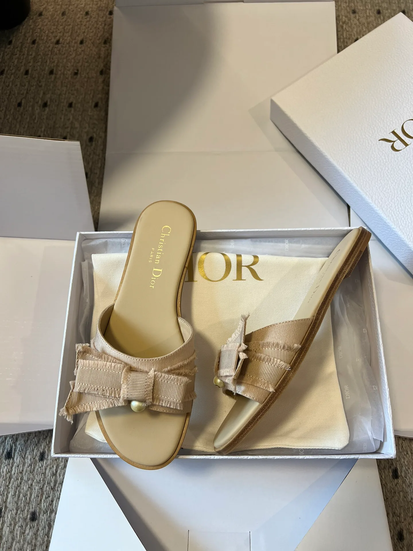 Шлепанцы Женские Christian Dior 35620