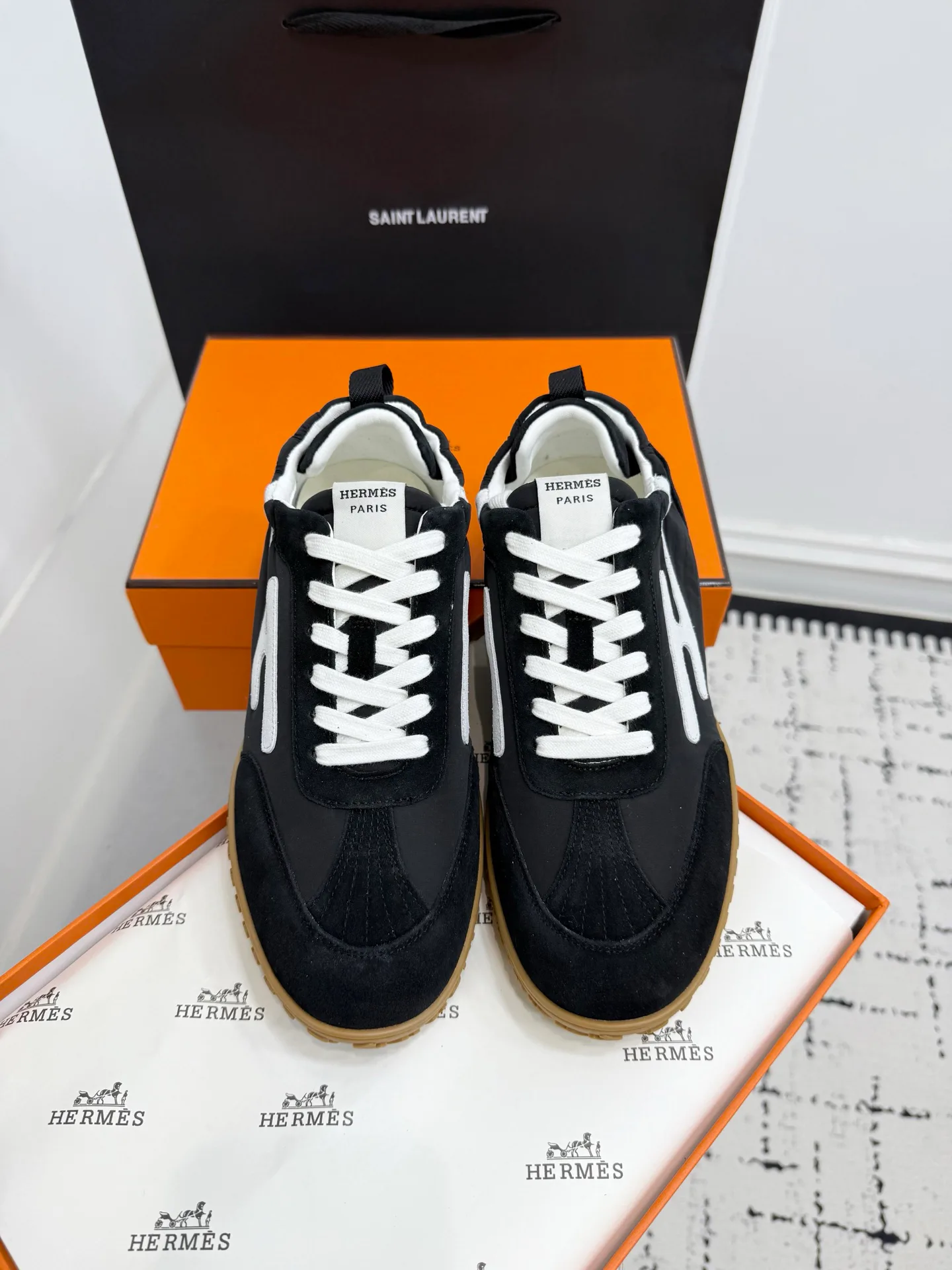Кроссовки Женские Hermes 406091