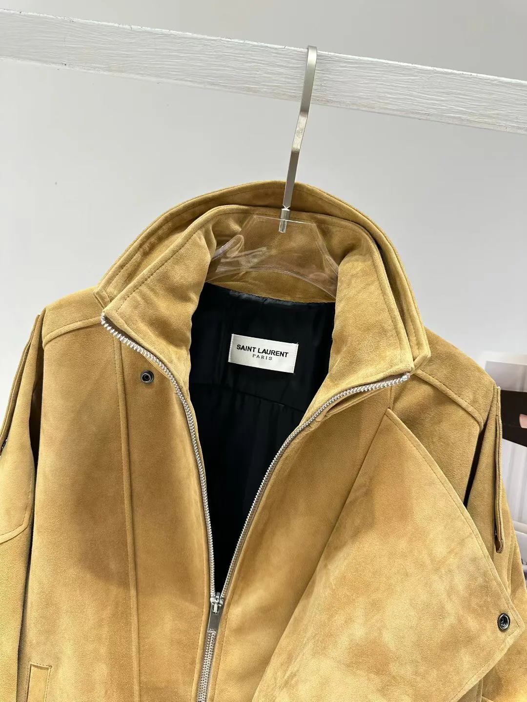 Куртки И Пуховики Женские Saint Laurent 785591