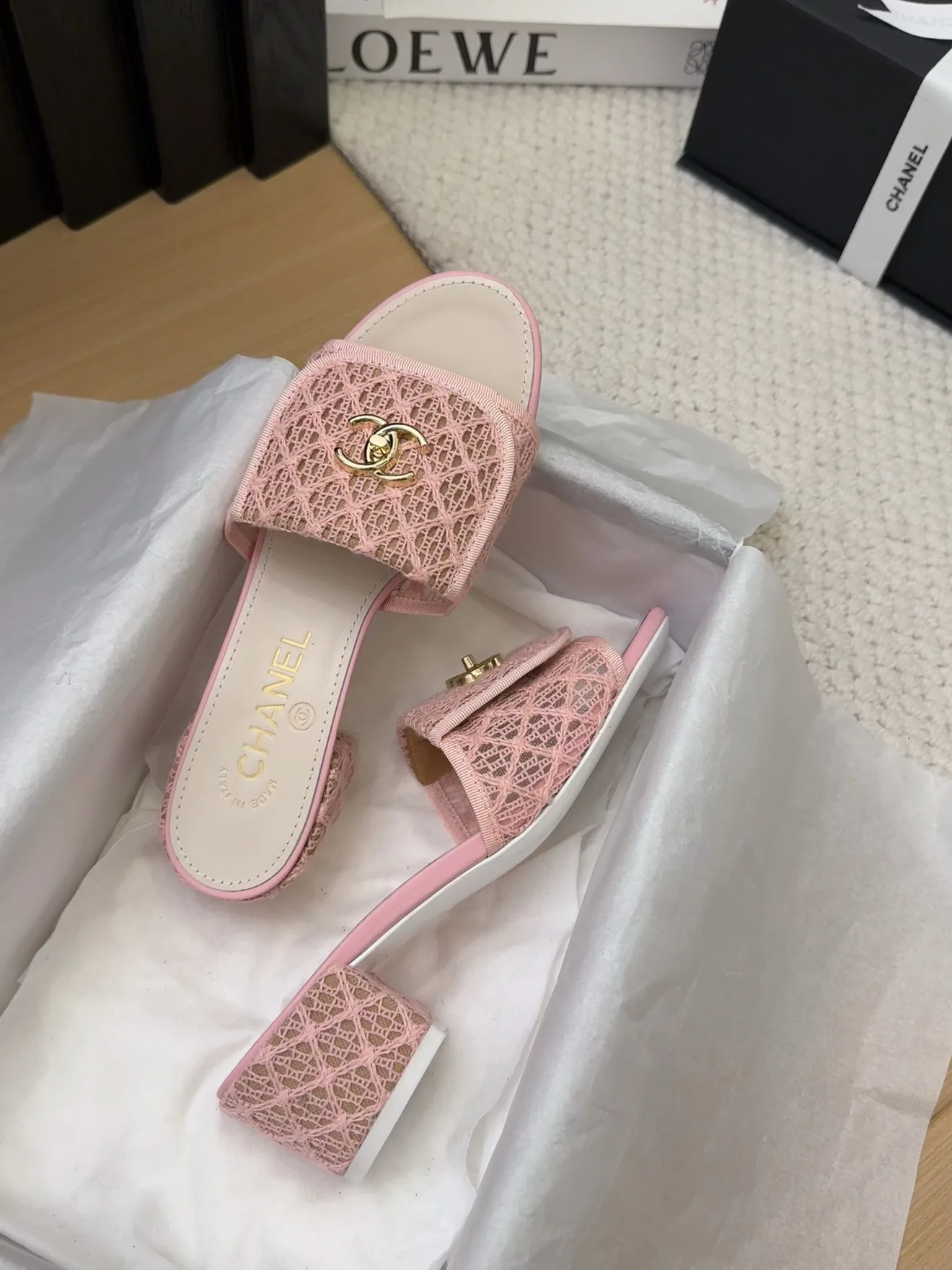 Шлепанцы Женские Chanel 28362