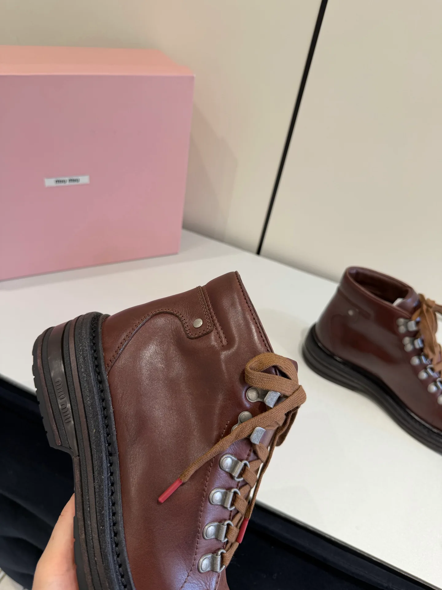 Ботинки Женские Miu Miu 17977306