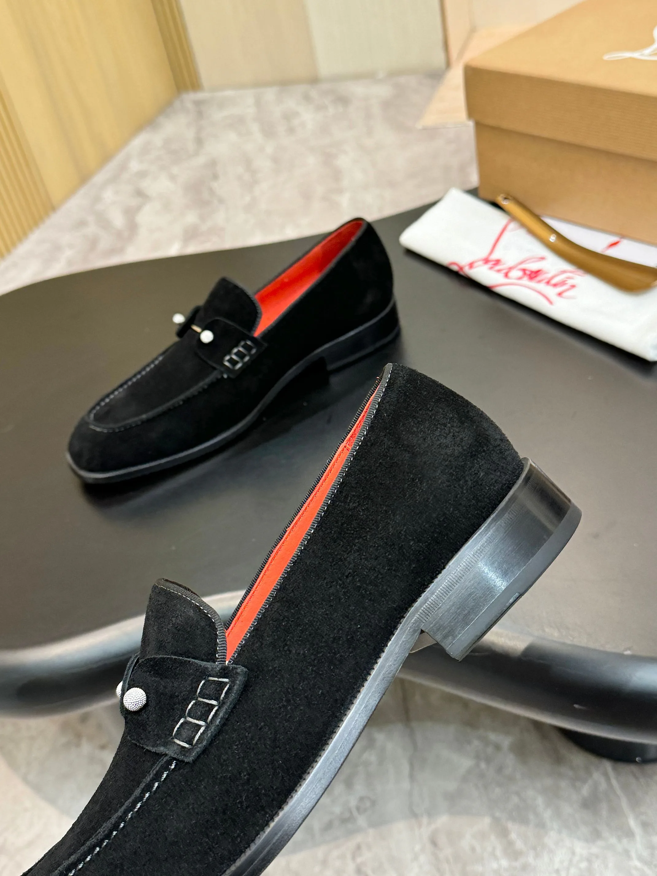 Лоферы И Туфли Мужские Christian Louboutin 18117282