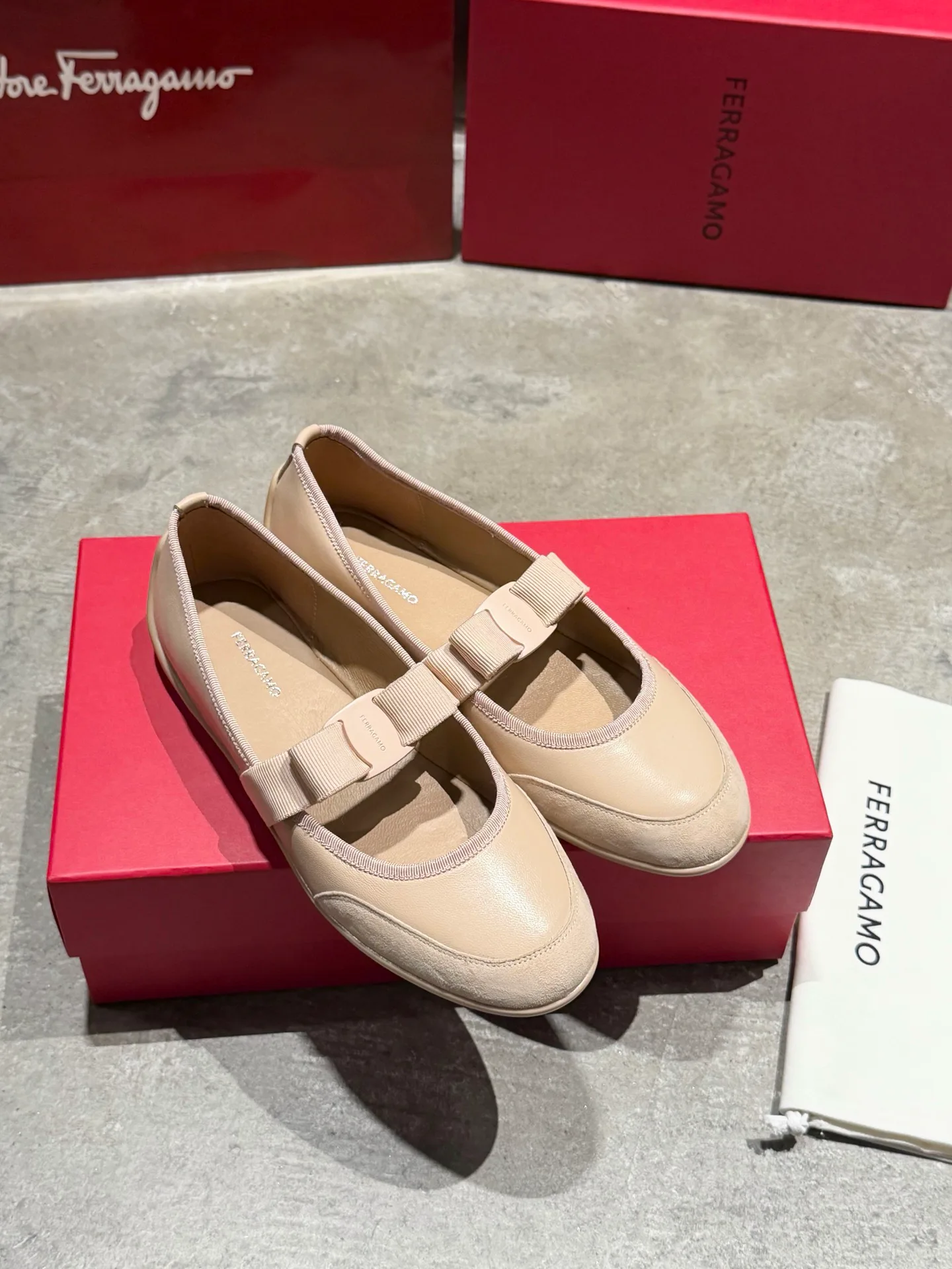 Балетки Женские Salvatore Ferragamo 18357228