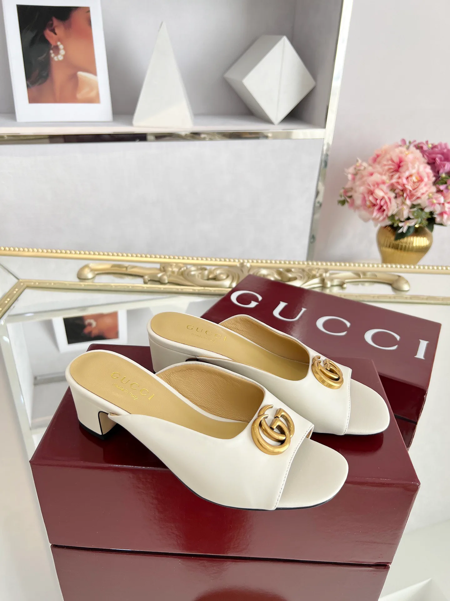 Босоножки Женские Gucci 2226945