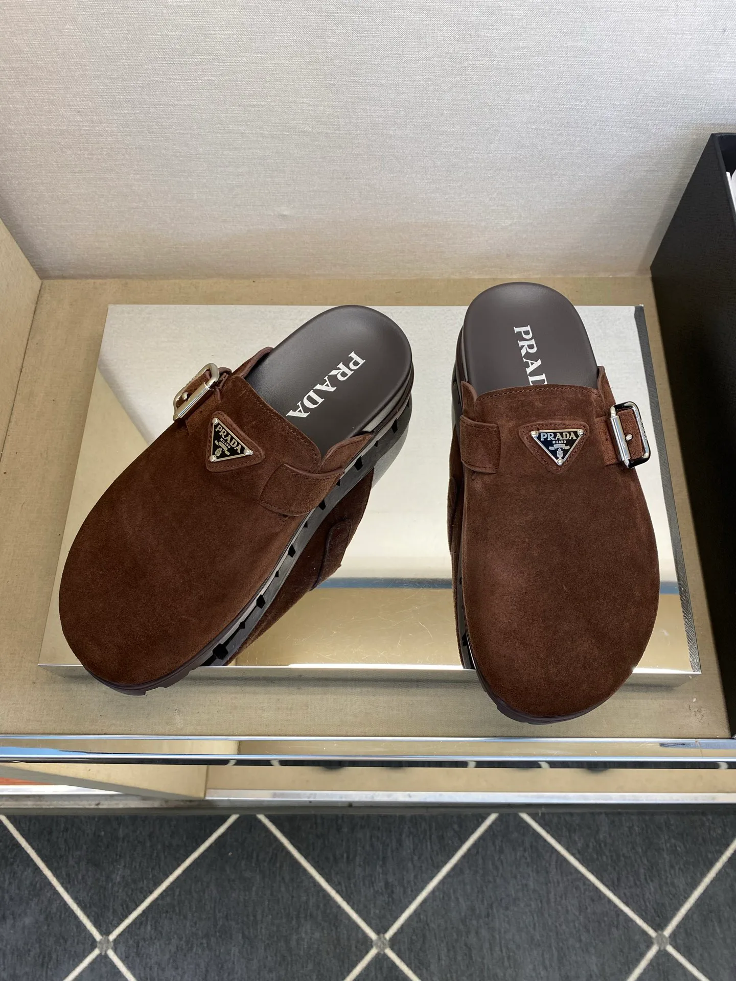 Мюли И Сабо Мужские Prada 15326400