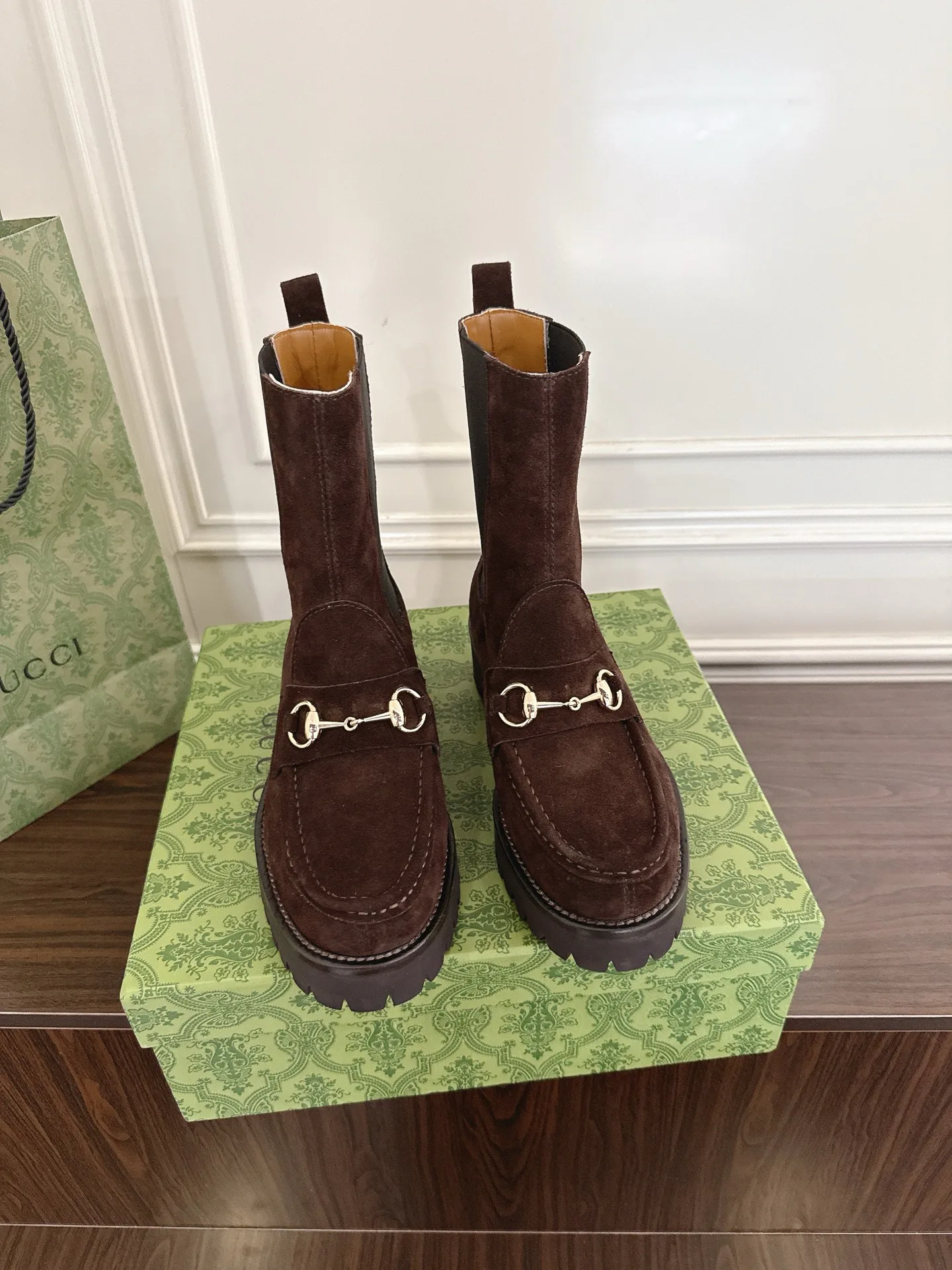 Ботинки Женские Gucci 883034