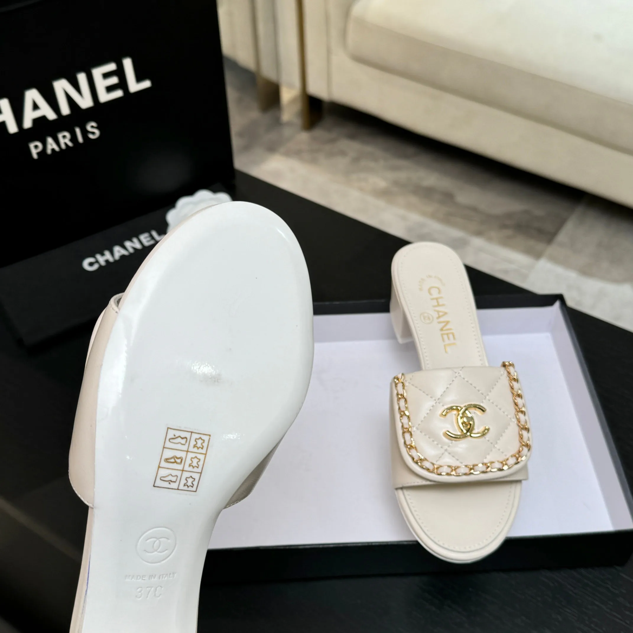 Босоножки Женские Chanel 1468210