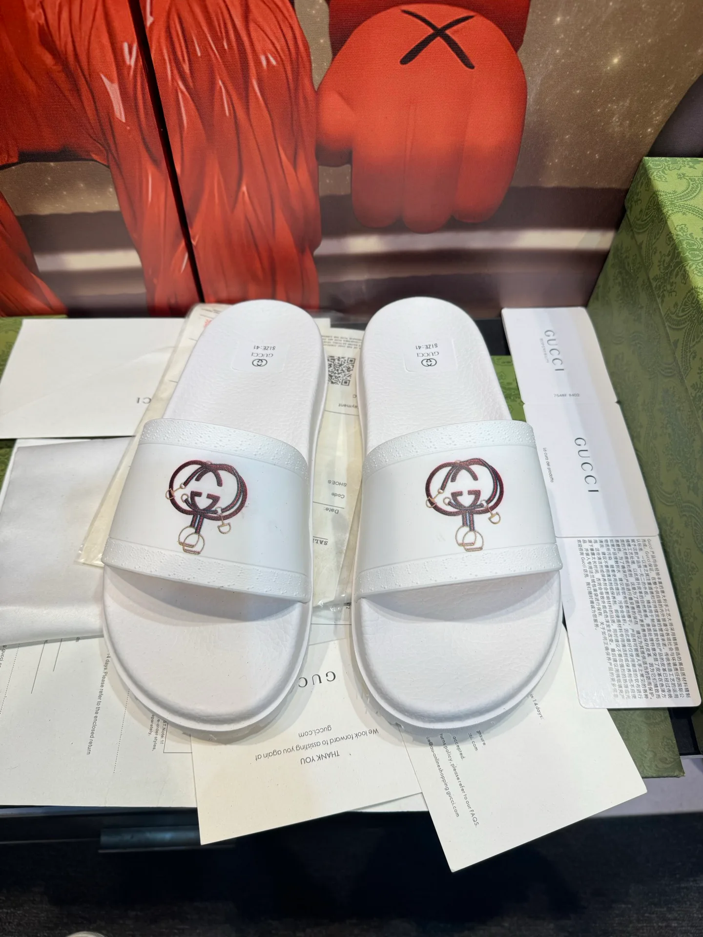 Шлепанцы Женские Gucci 10313912