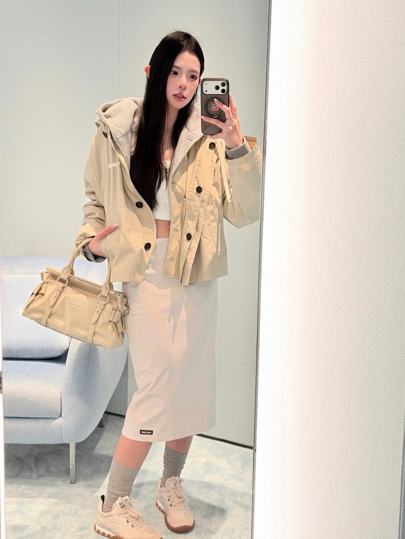 Куртки И Пуховики Женские Miu Miu 17960219