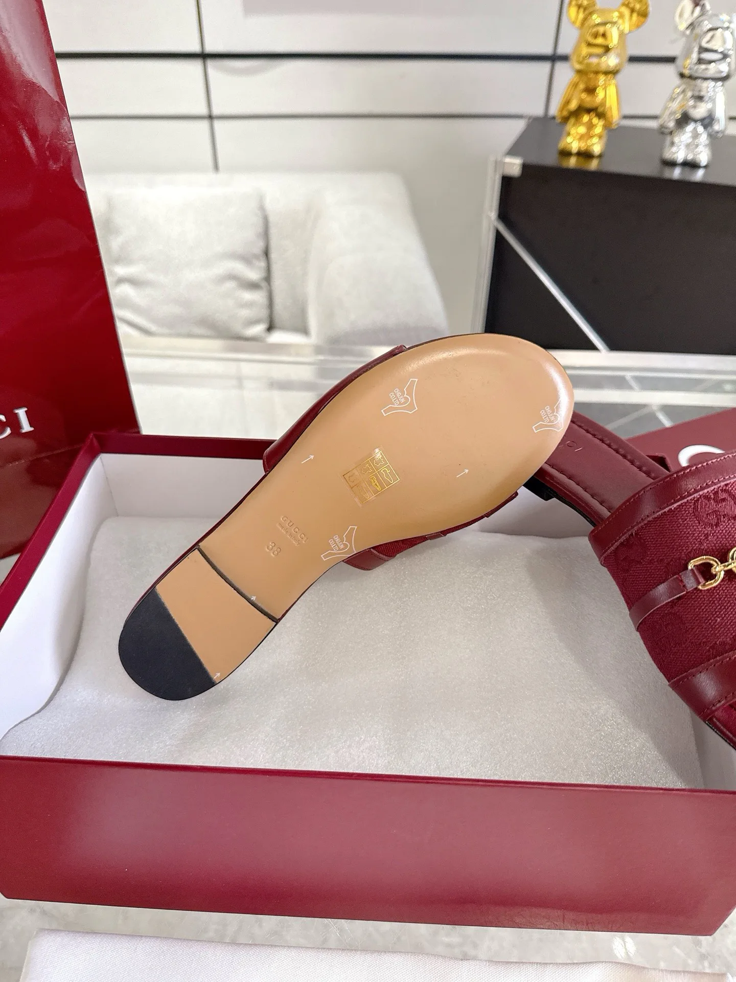 Шлепанцы Женские Gucci 120058