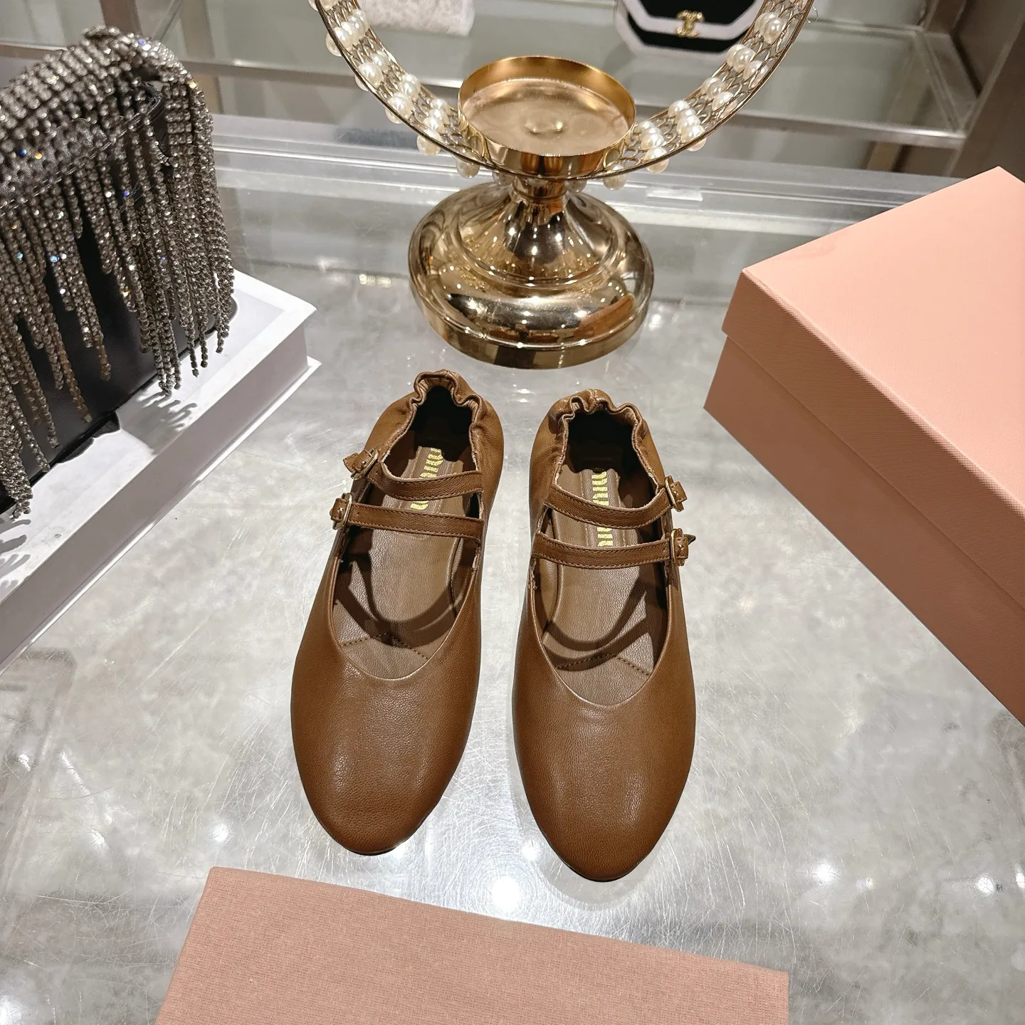 Балетки Женские Miu Miu 12868594