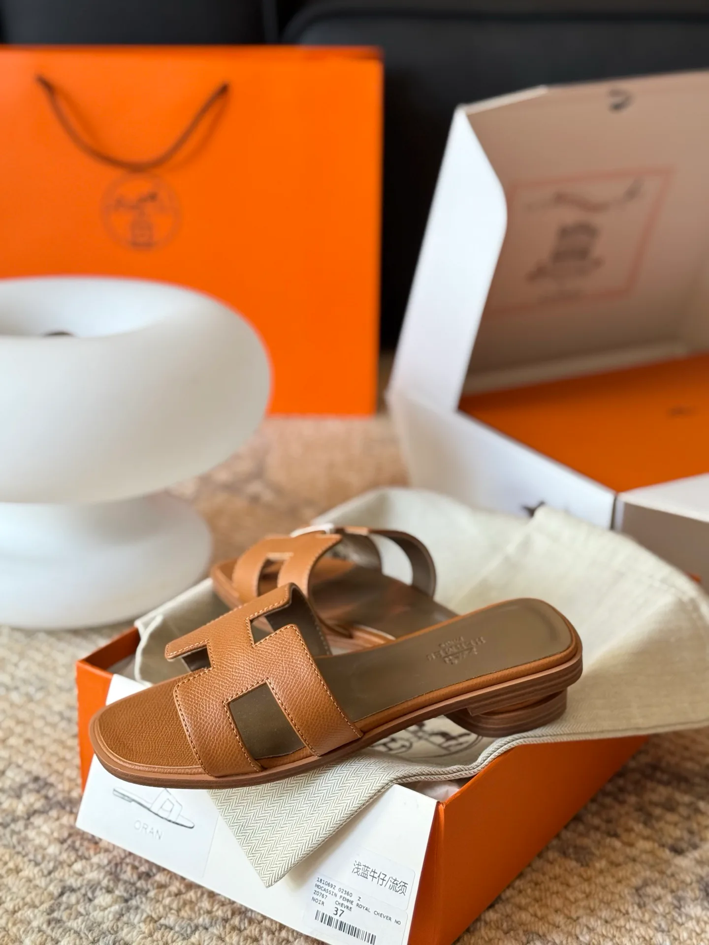 Шлепанцы Женские Hermes 81955