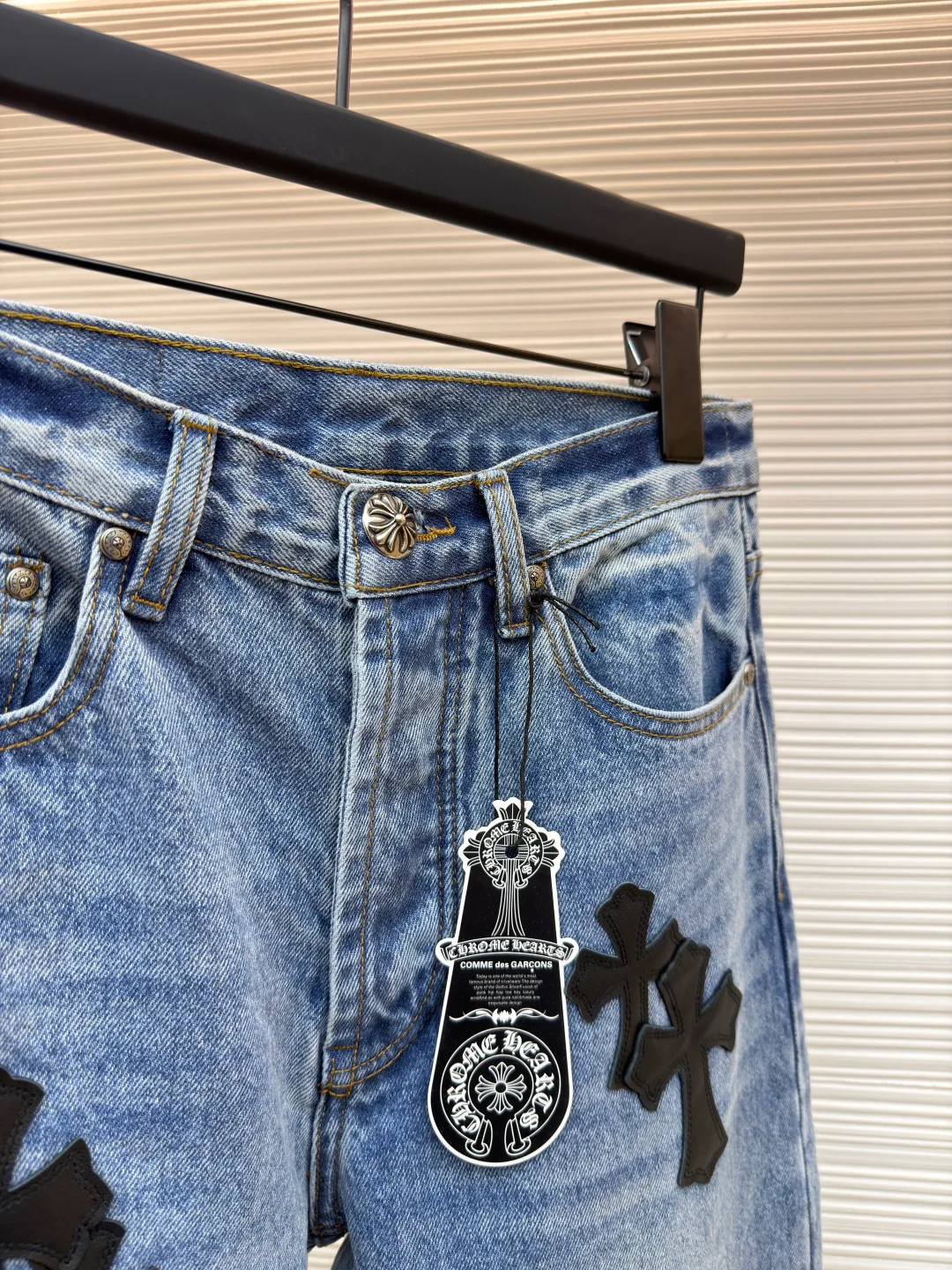 Джинсы Мужские Chrome Hearts 1566555