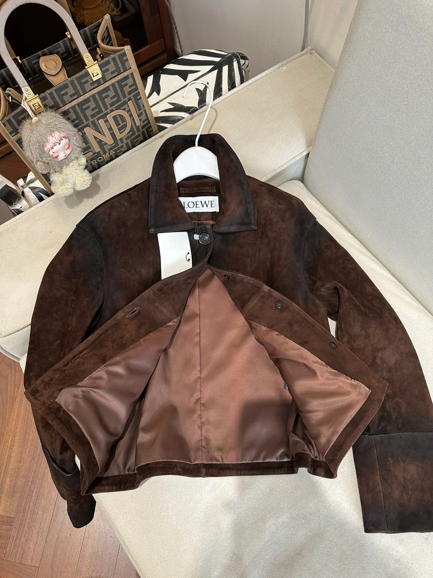 Кожаные Куртки И Дублёнки Женские Loewe 11283431