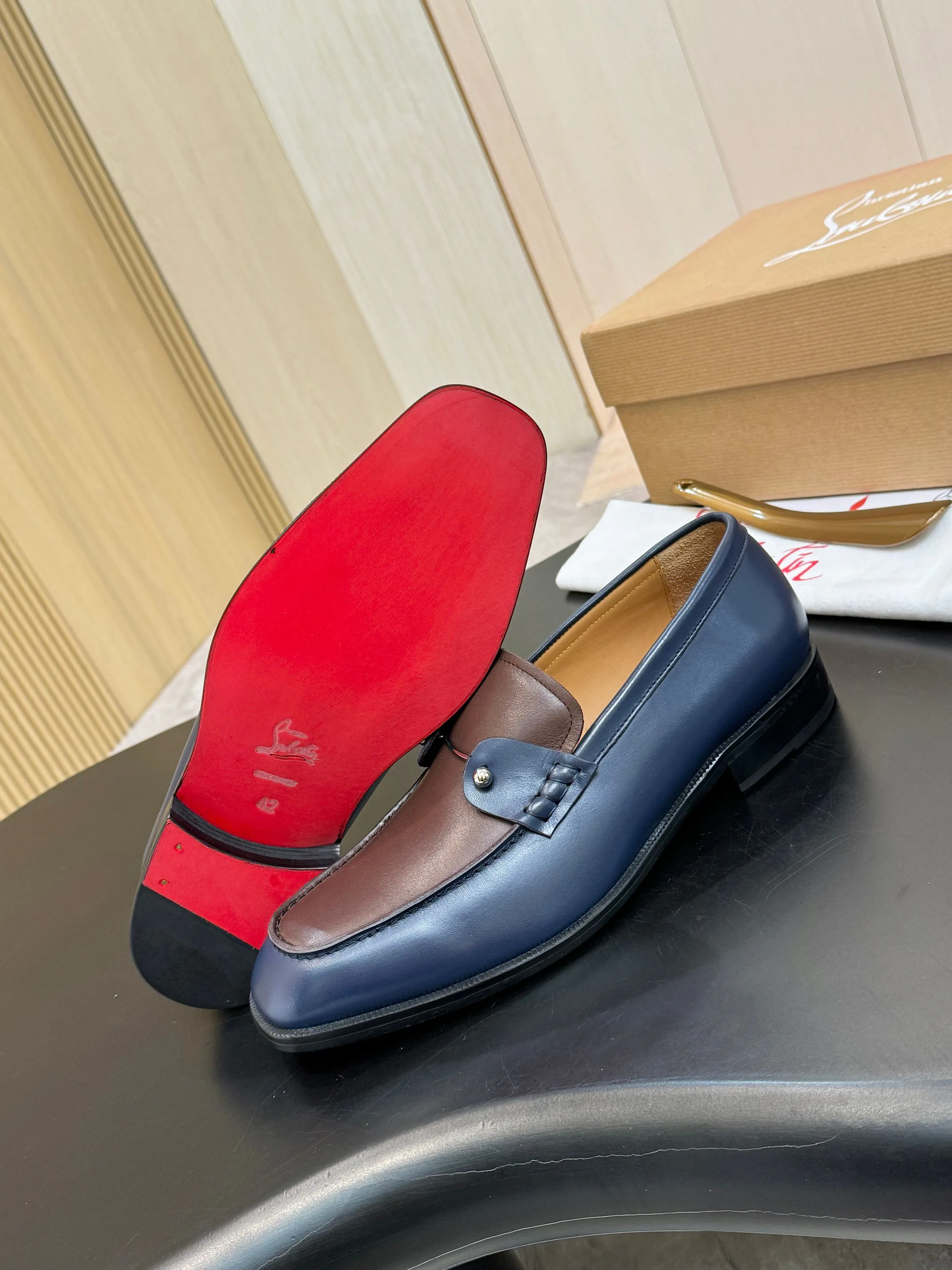 Лоферы И Туфли Мужские Christian Louboutin 18117279