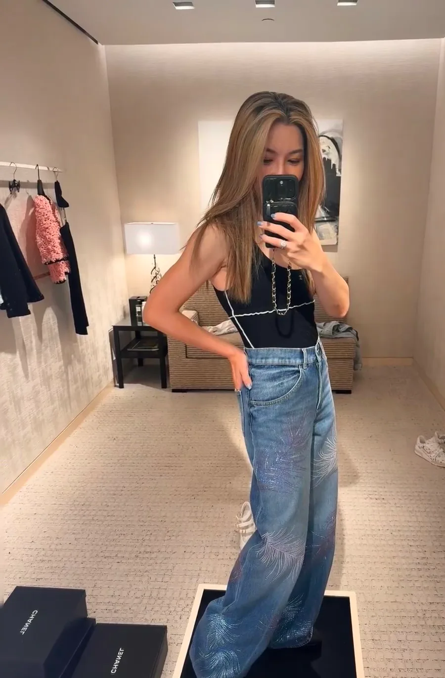 Джинсы Женские Chanel 1866525