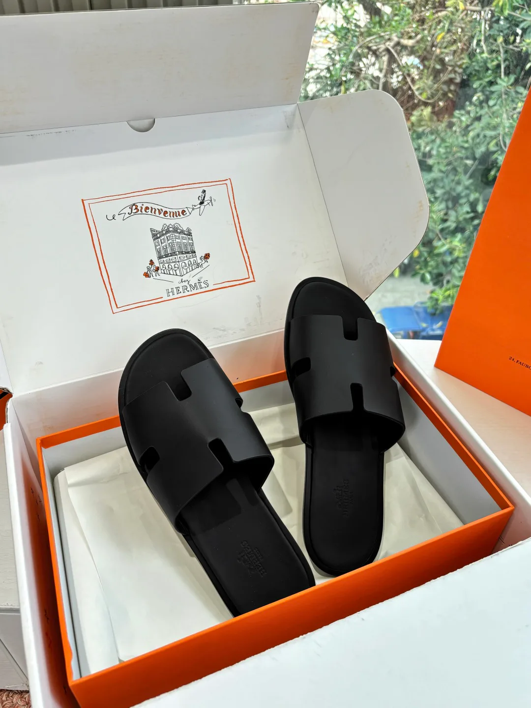 Шлепанцы Мужские Hermes 954112