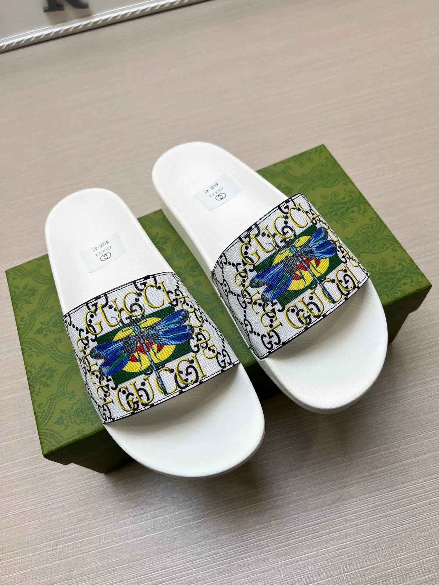 Шлепанцы Женские Gucci 65682