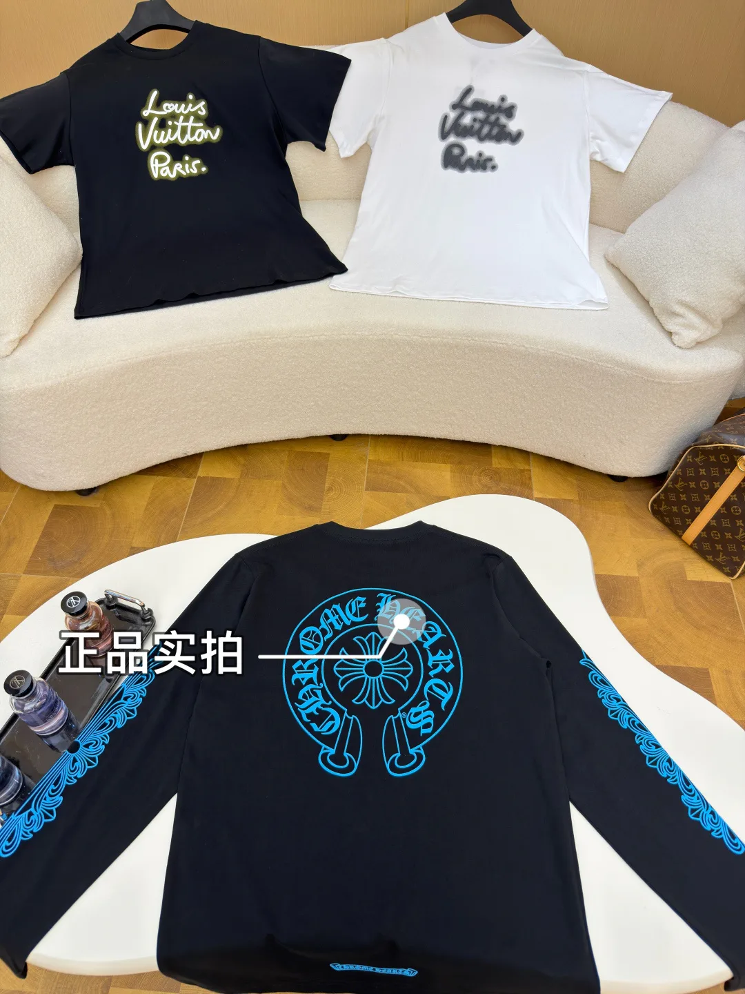 Лонгсливы Мужские Chrome Hearts 11399360
