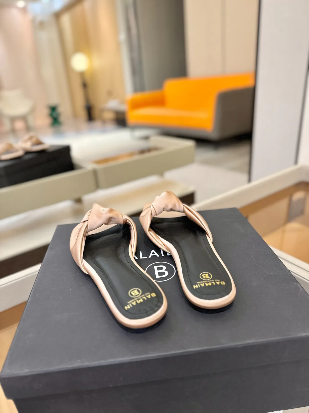 Шлепанцы Женские Balmain 841004