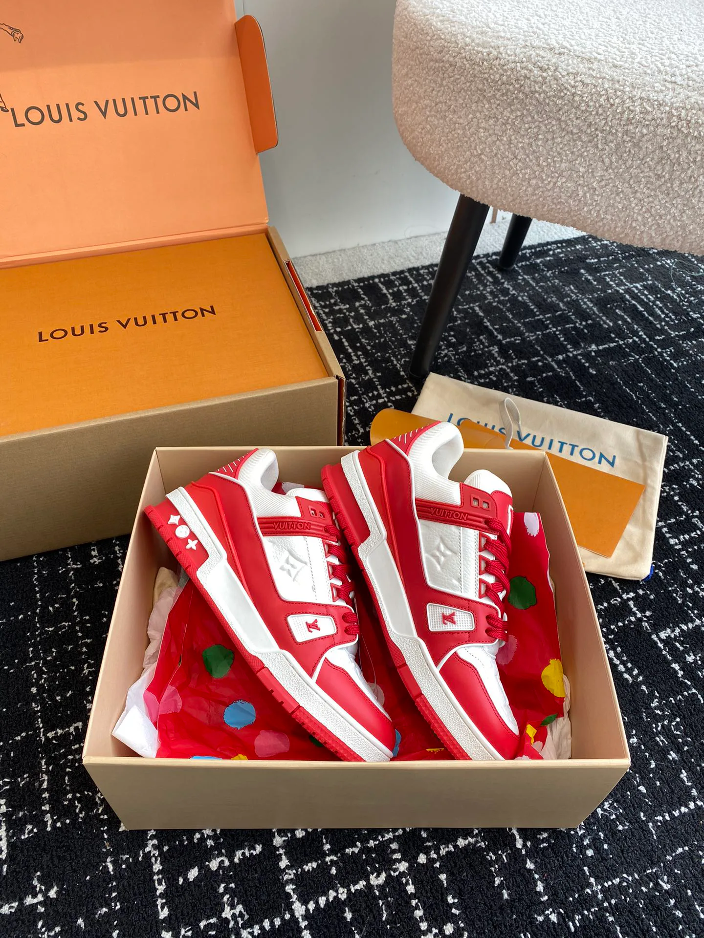 Кроссовки Женские Louis Vuitton 5790933