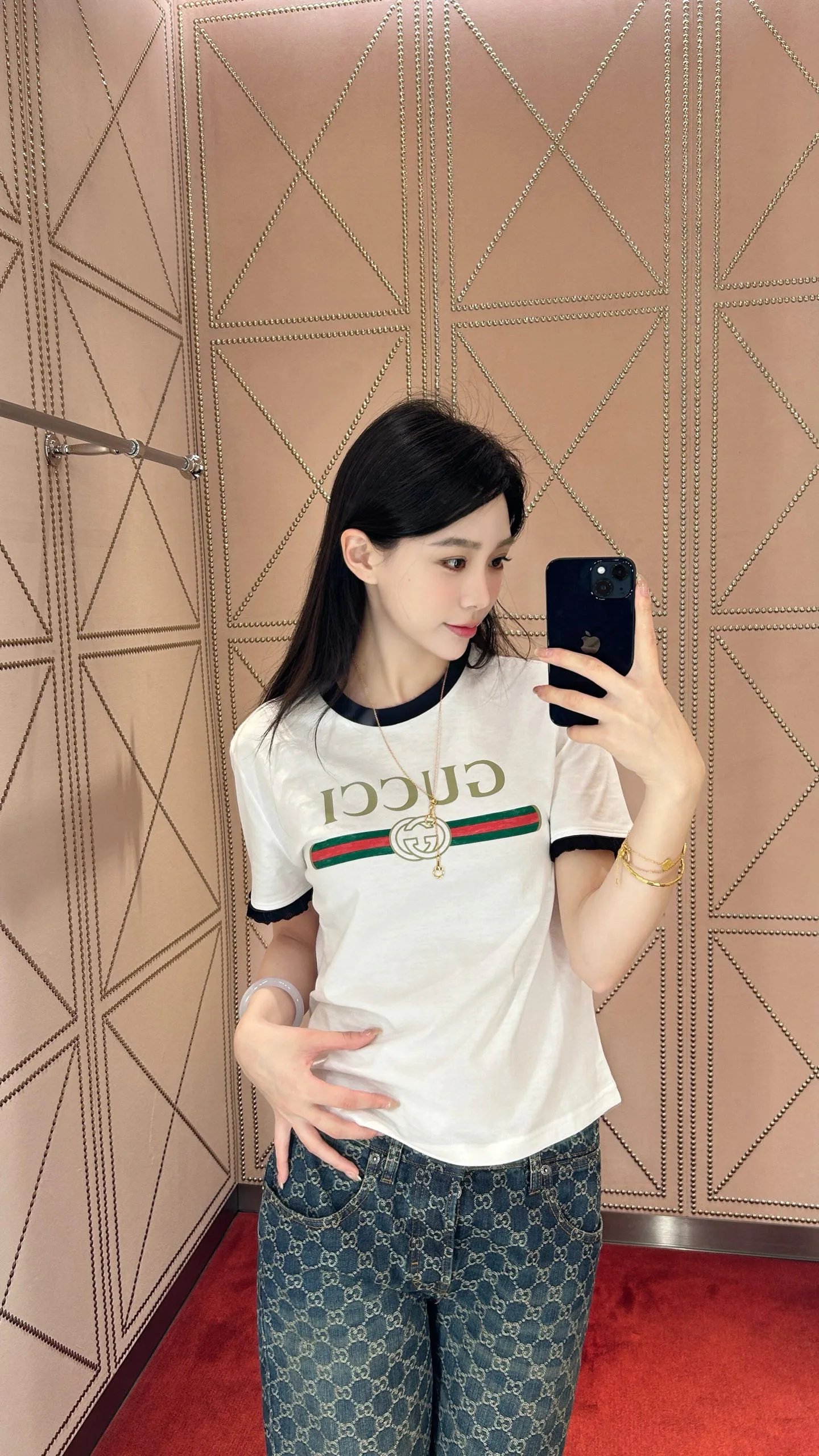 Футболки Женские Gucci 11519277
