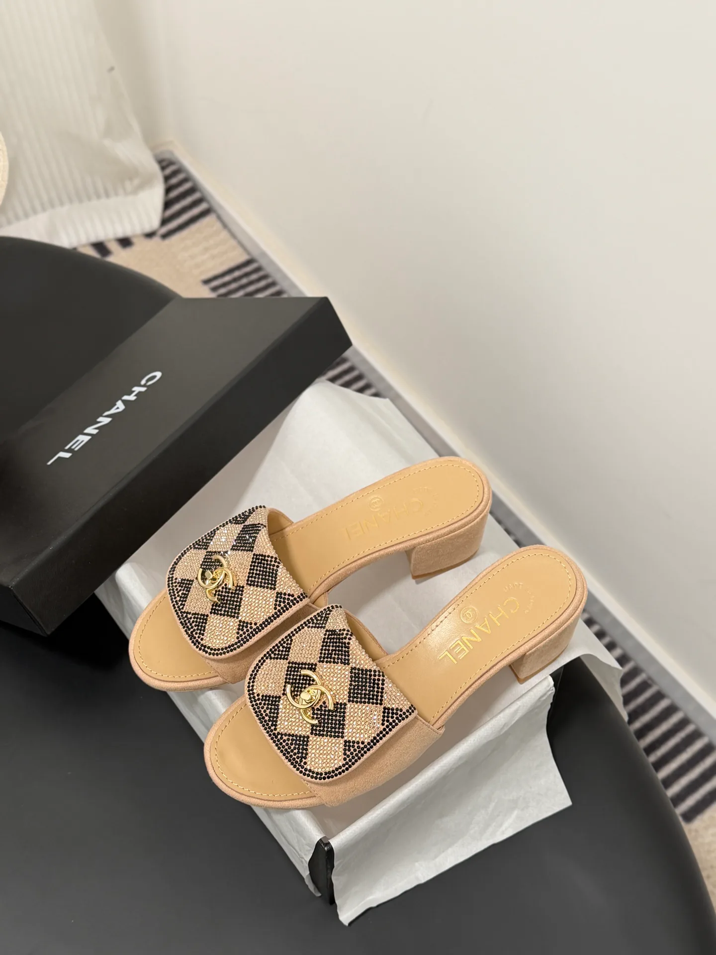 Босоножки Женские Chanel 1818738