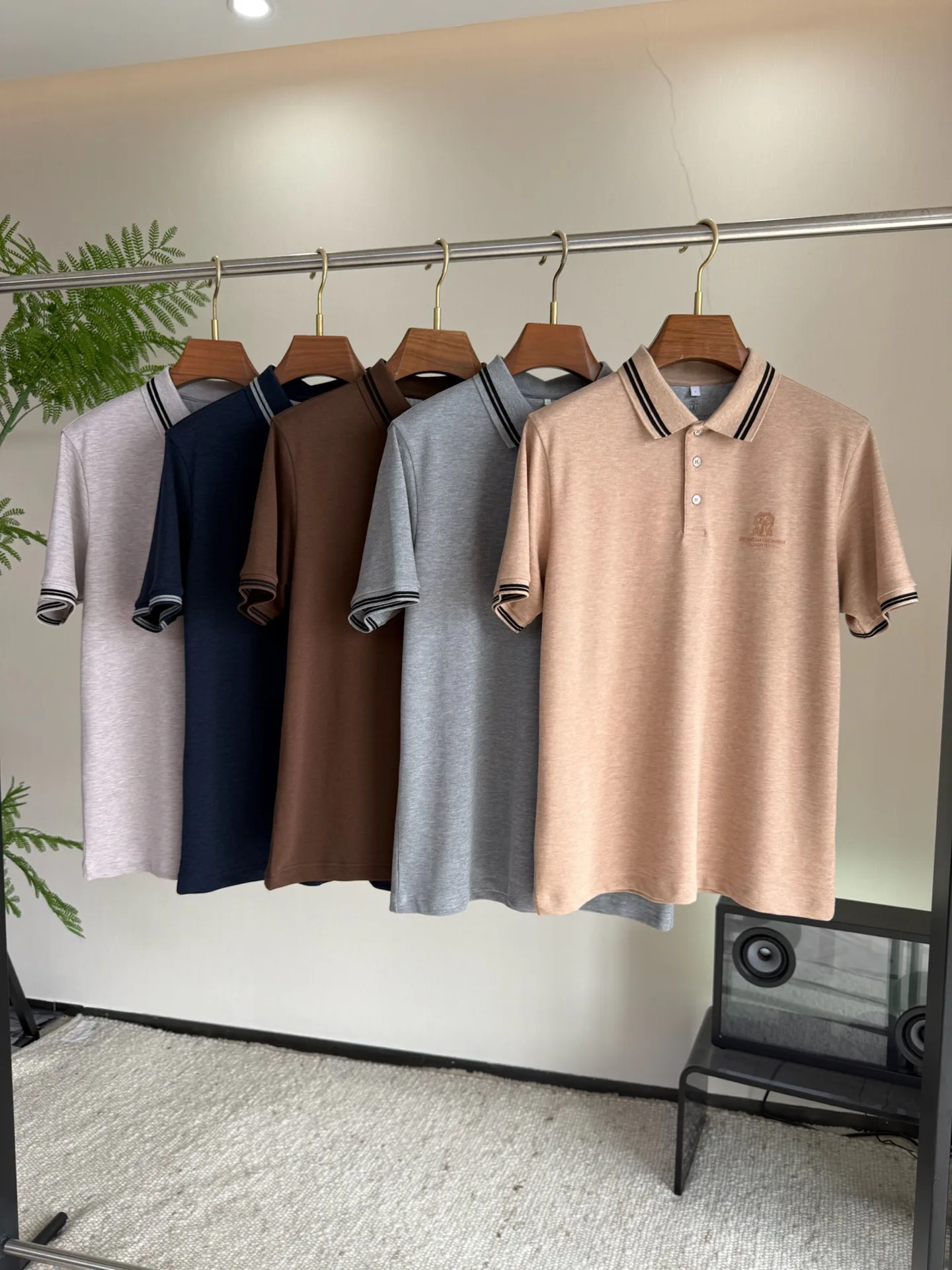 Рубашки Мужские Brunello Cucinelli 12658259