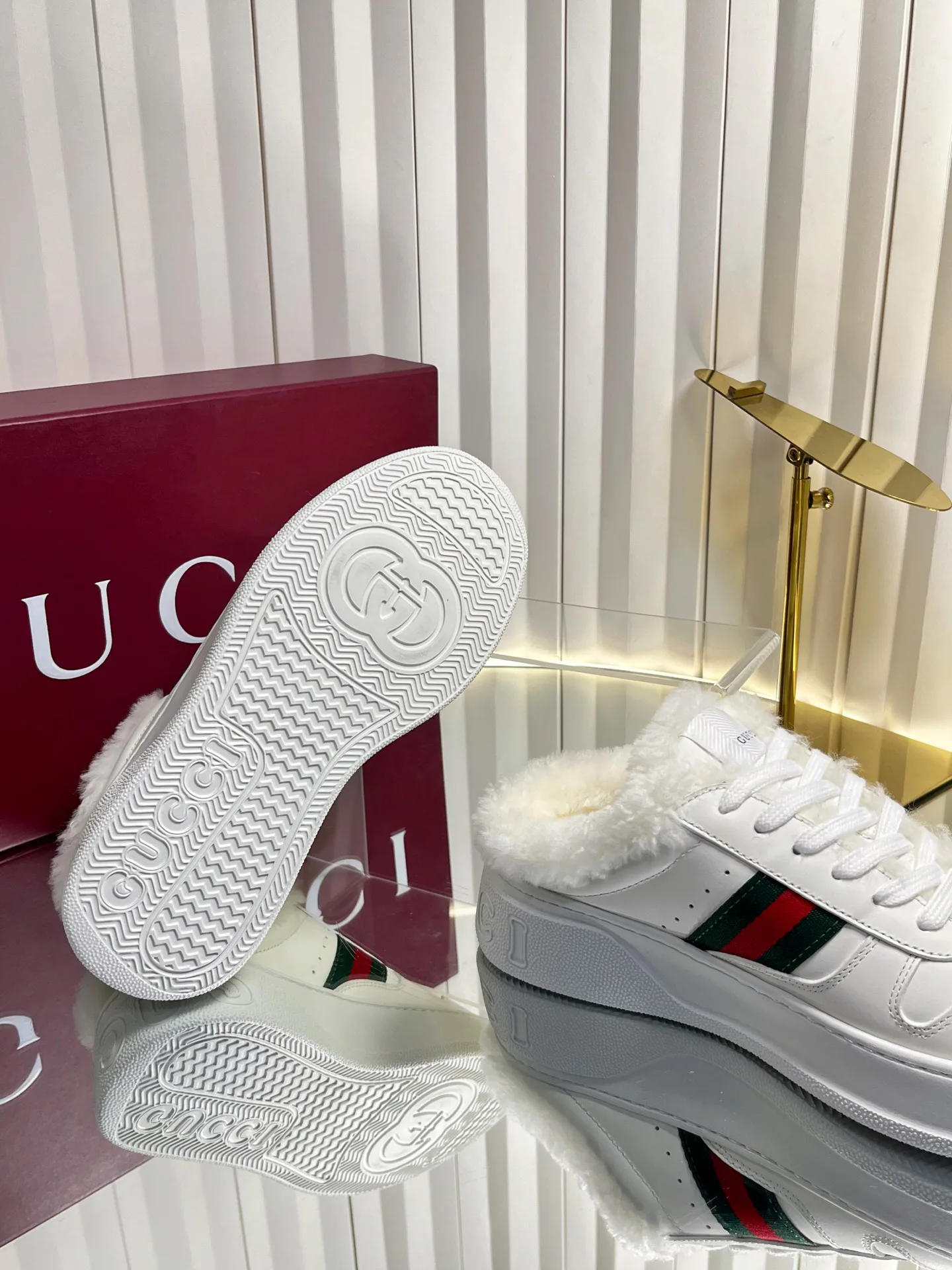 Кеды Женские Gucci 415629