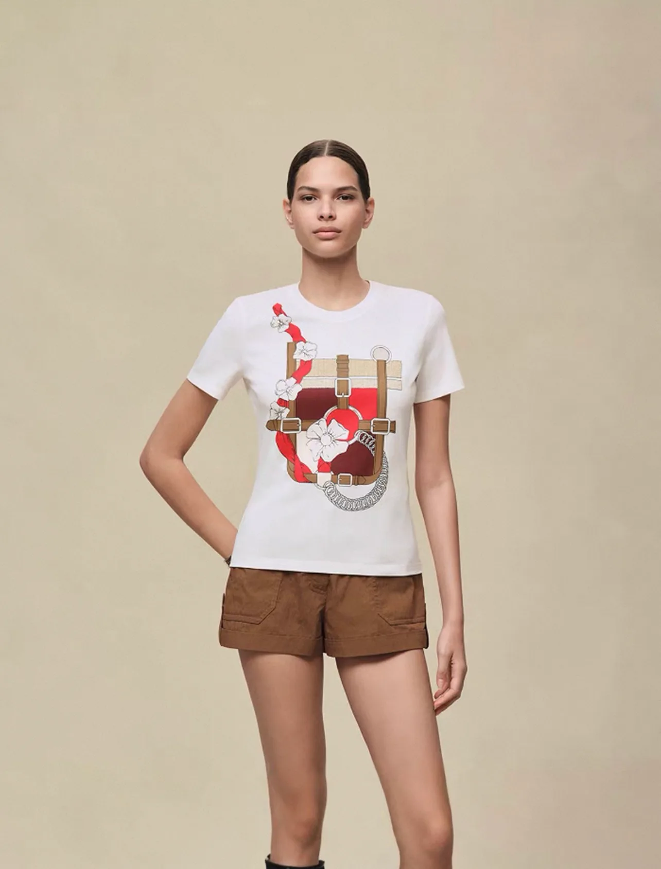 Футболки Женские Hermes 1856659