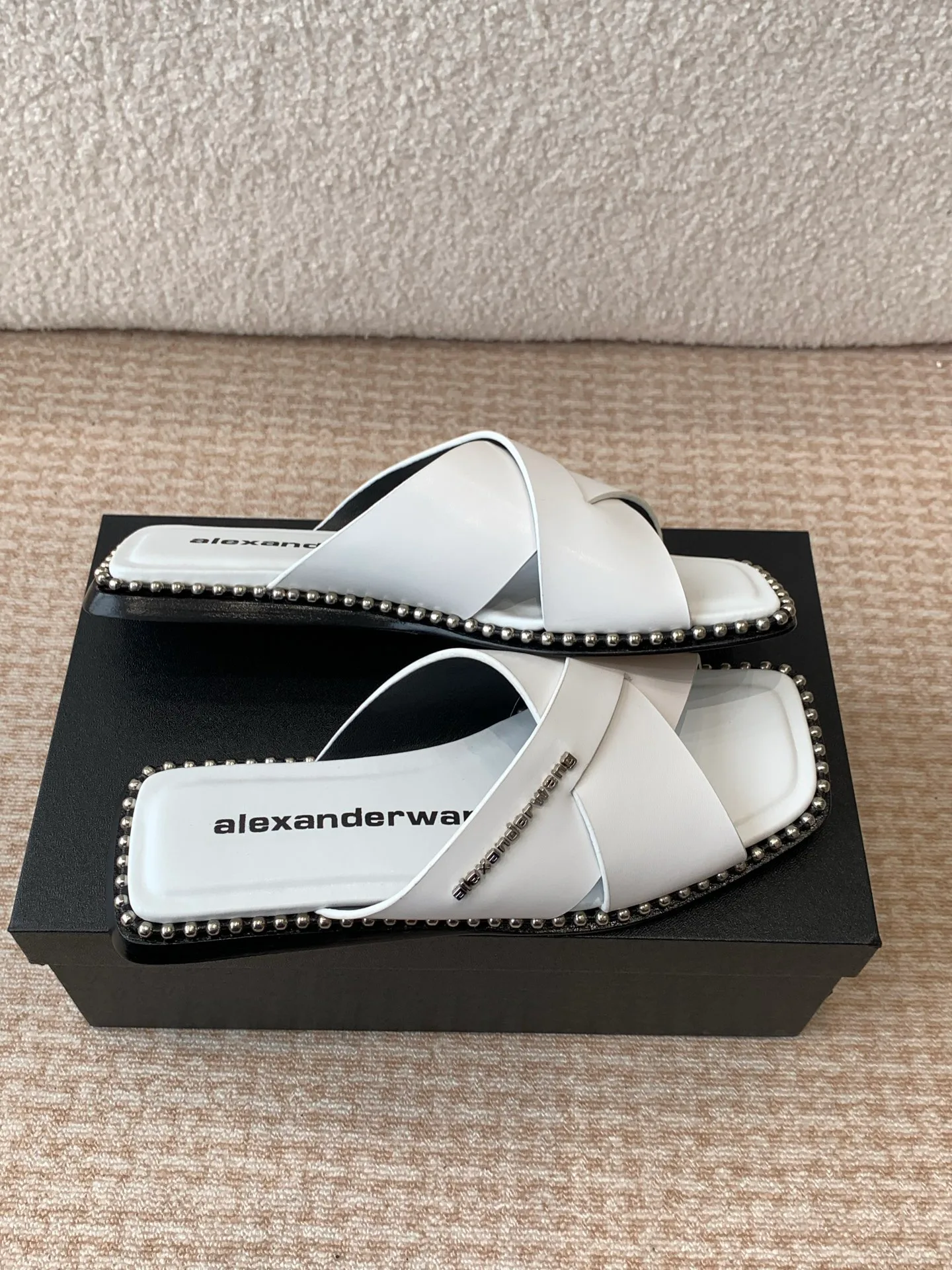 Шлепанцы Женские Alexander Wang 13752