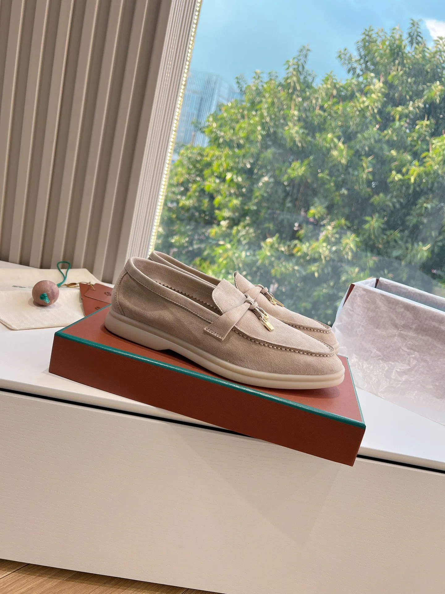 Лоферы И Мокасины Женские Loro Piana 1286084