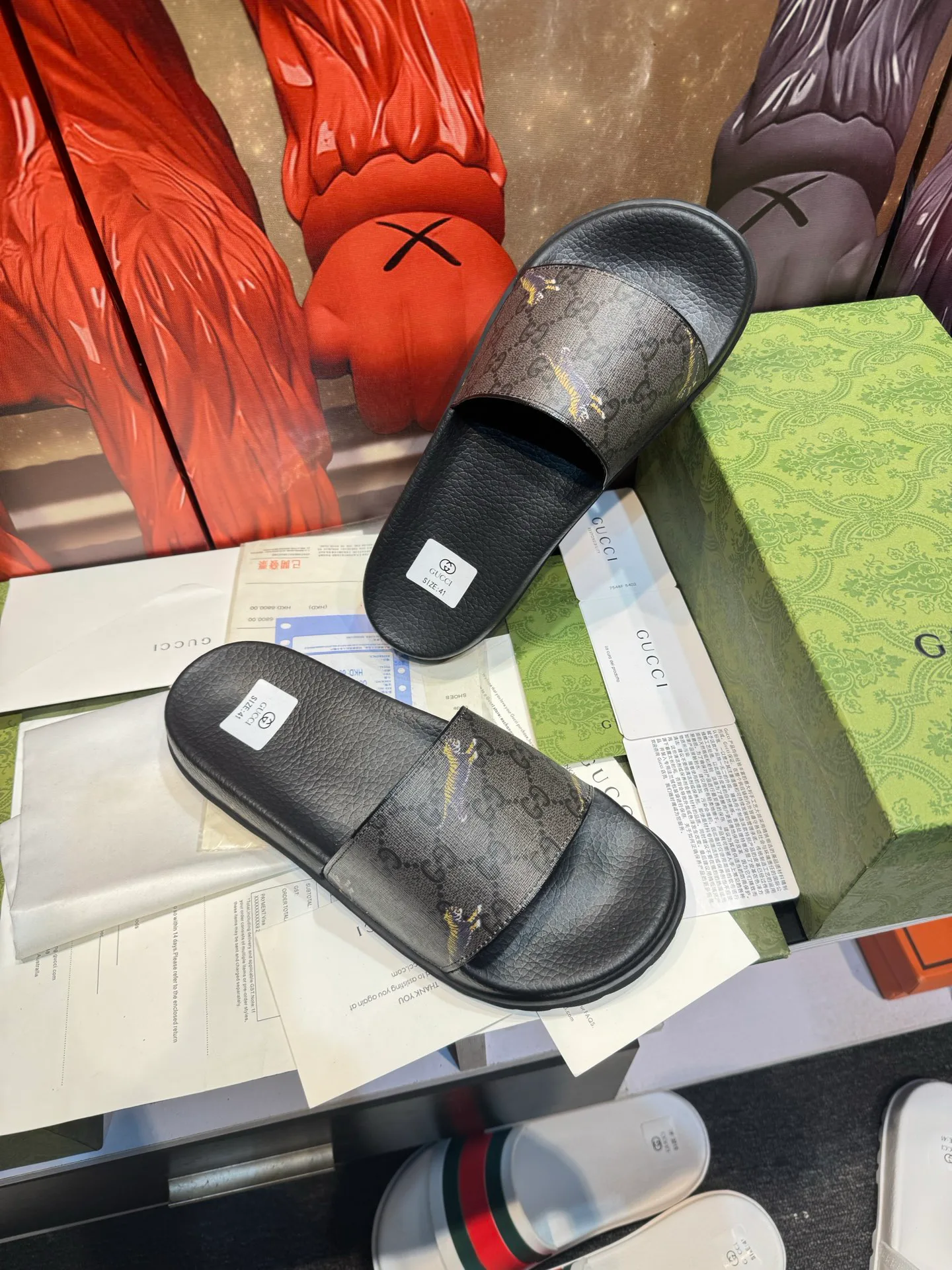 Шлепанцы Женские Gucci 10313913