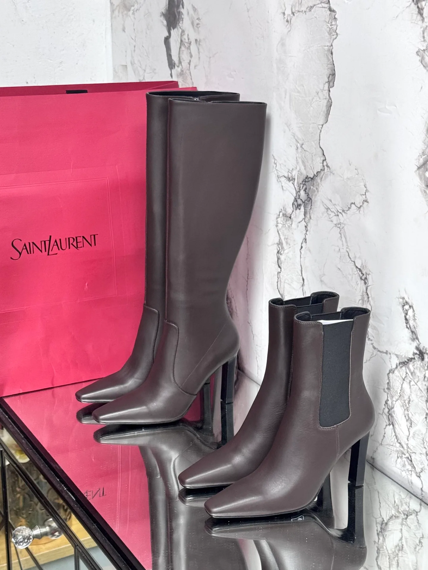 Сапоги Женские Saint Laurent 19482337