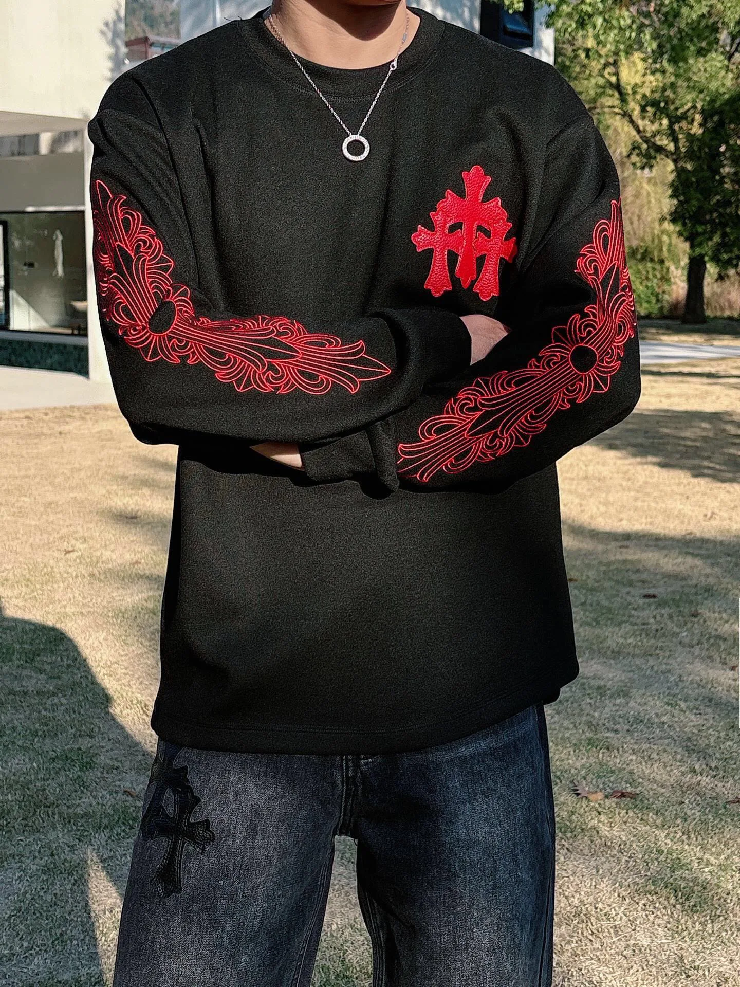 Свитшоты И Худи Мужские Chrome Hearts 2237980