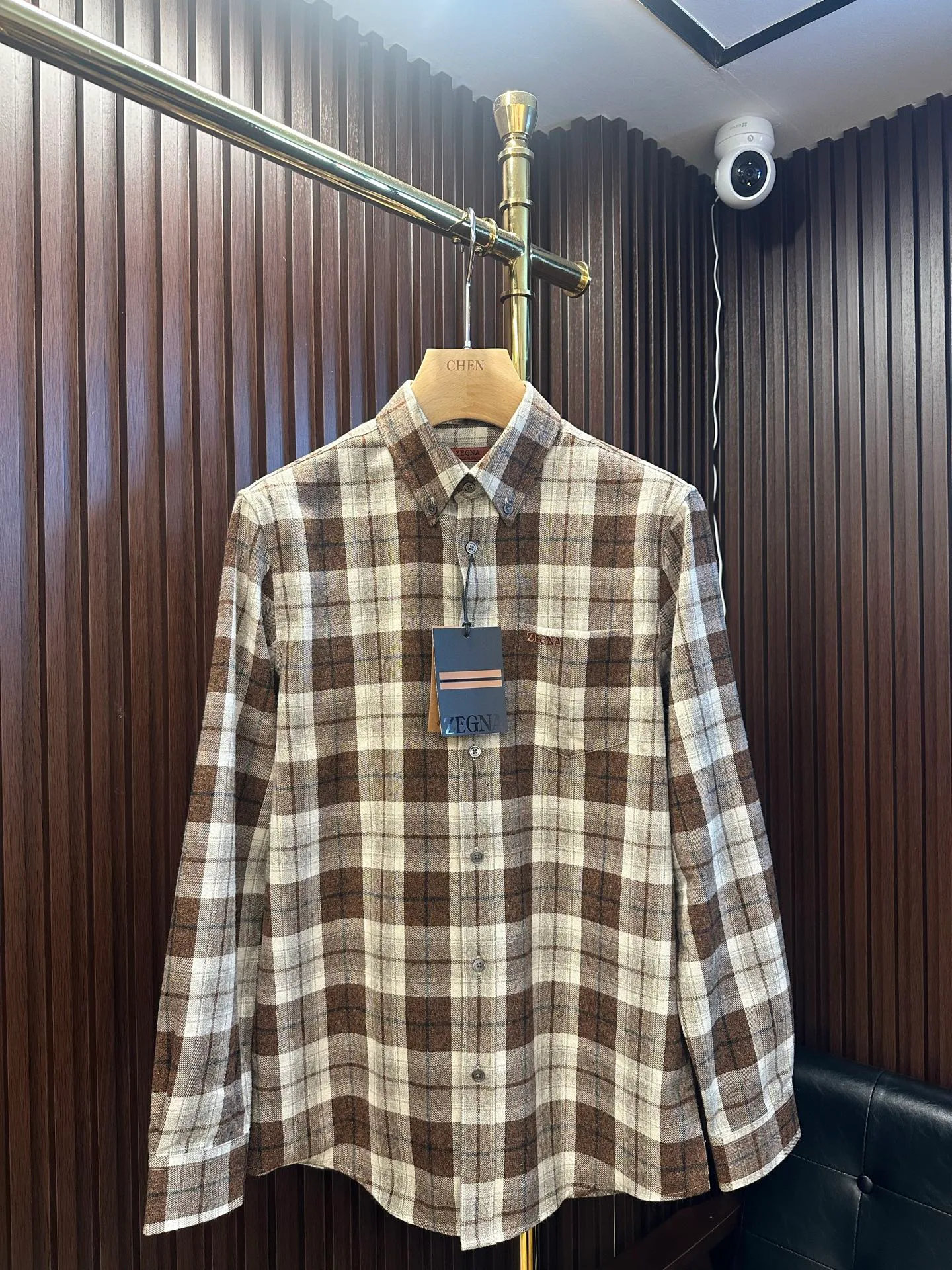 Рубашки Мужские Zegna 11383598