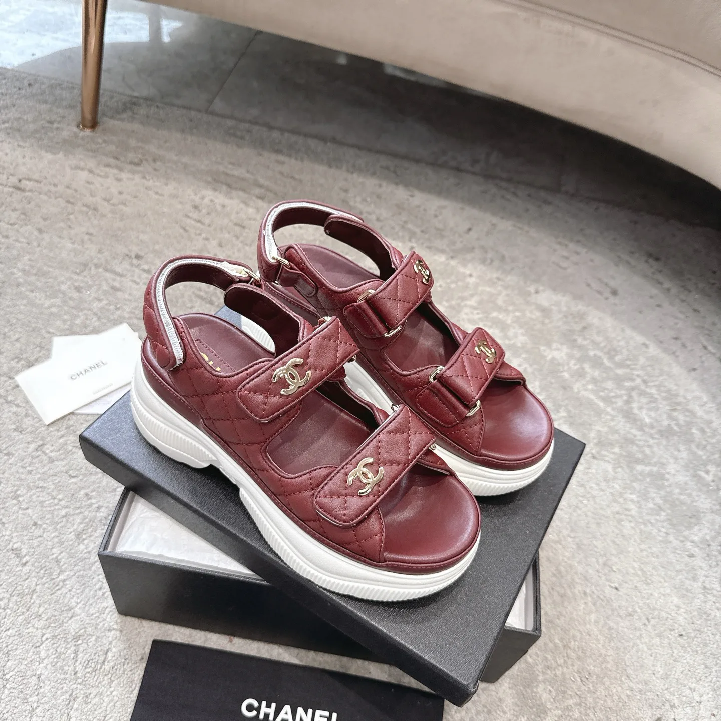 Босоножки Женские Chanel 17572323